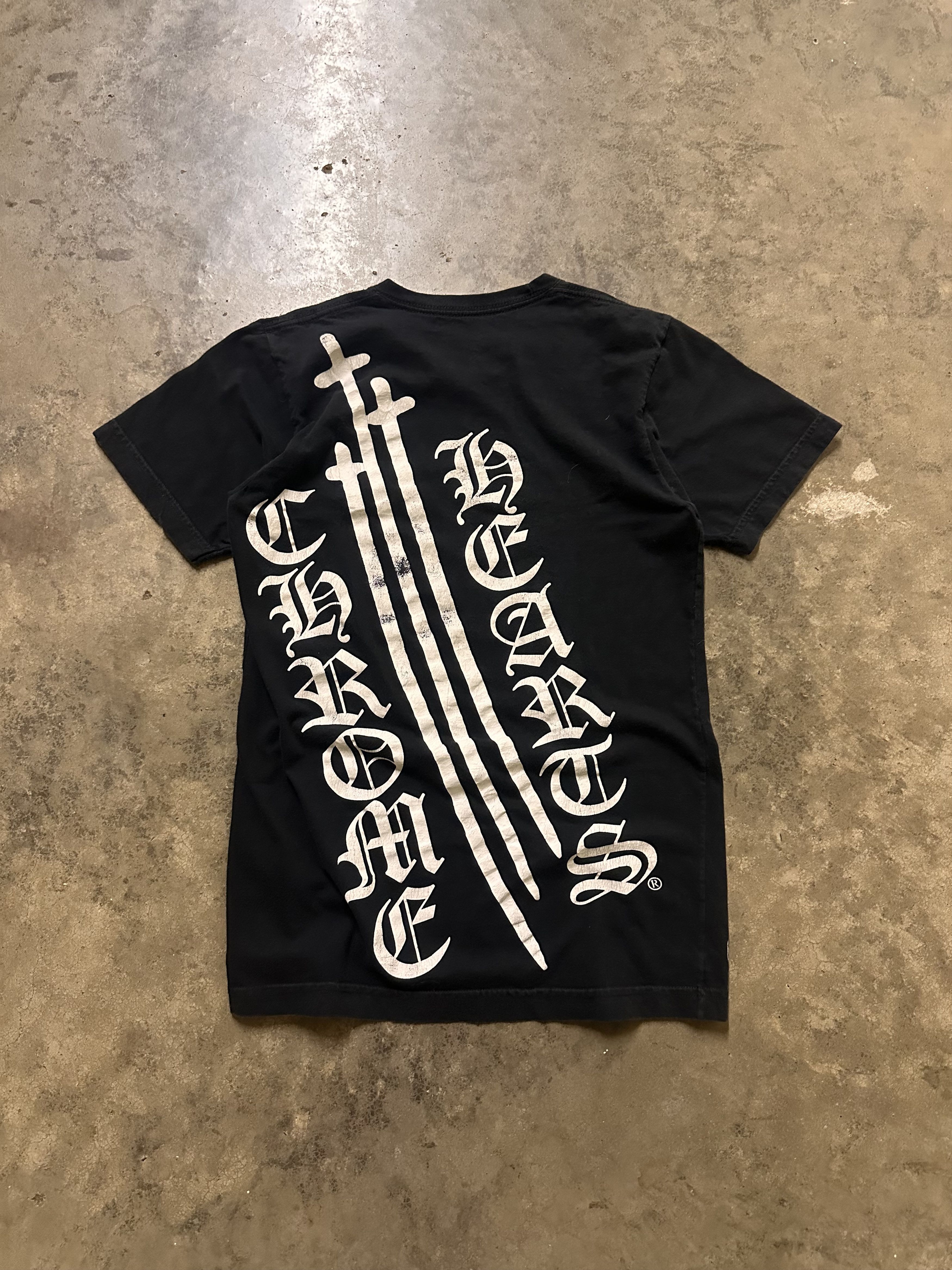 Chrome Hearts Chrome Hearts Triple Cross Sword Tee Size US S / EU 44-46 / 1 - 1 Thumbnail