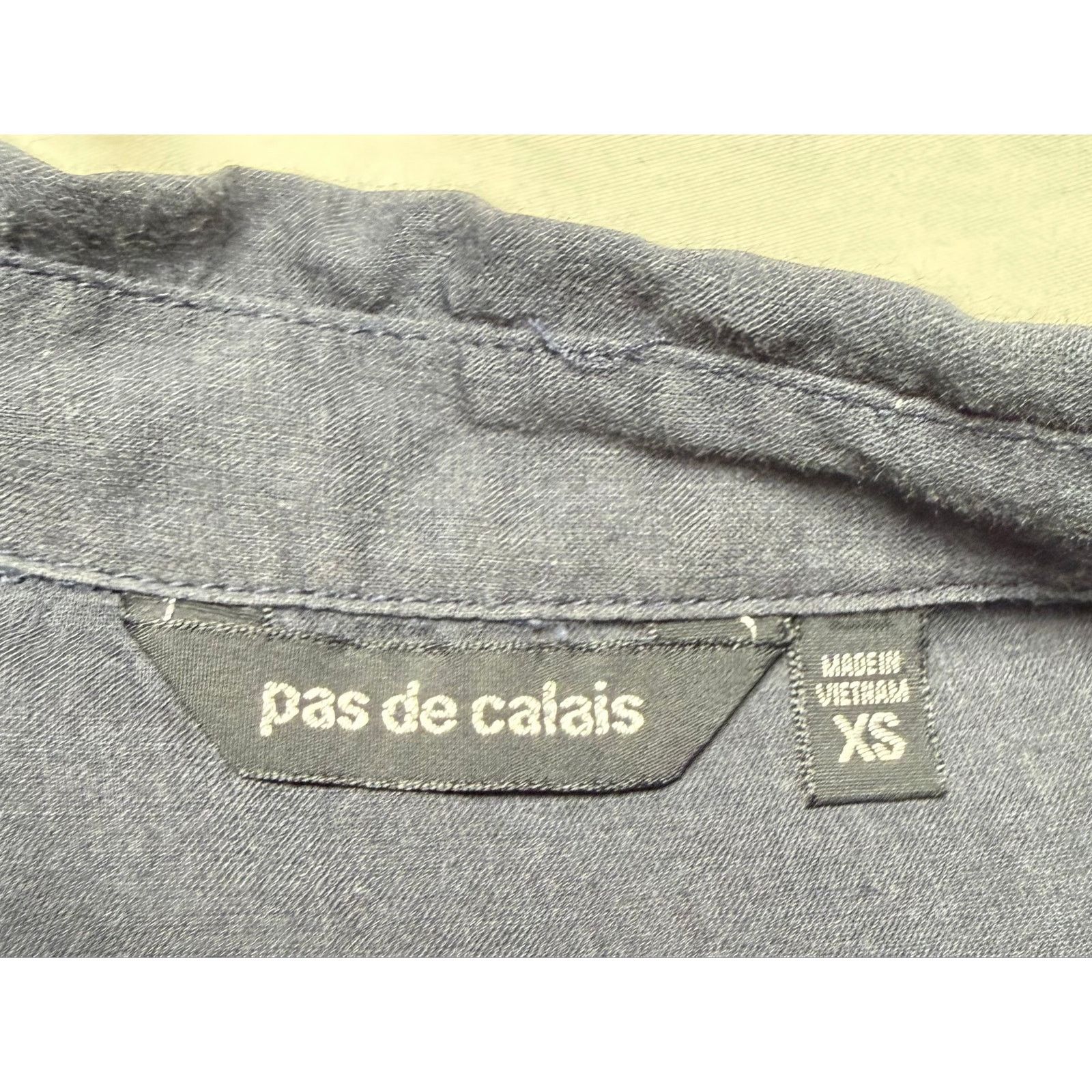 Pas de Calais Pas de Calais Embroidered Diamond Print Blouse size XS Size XS / US 0-2 / IT 36-38 - 6 Thumbnail