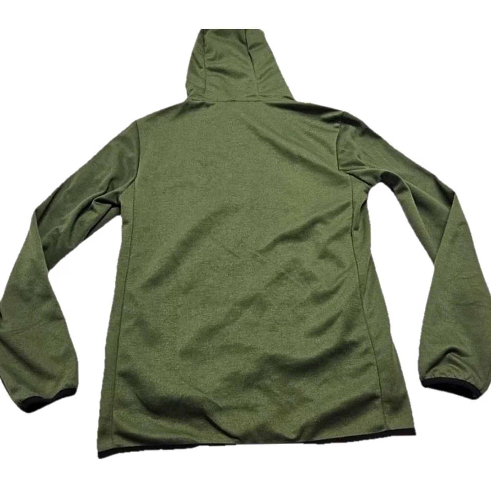 Nike Nike Sportswear Full Zip Hoodie Mens S Green Swoosh Hooded Jacket Size US S / EU 44-46 / 1 - 7 Thumbnail