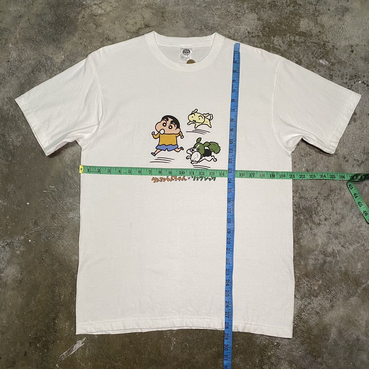 Anime CRAYON SHIN-CHAN ANIME T SHIRT Size US L / EU 52-54 / 3 - 9 Thumbnail