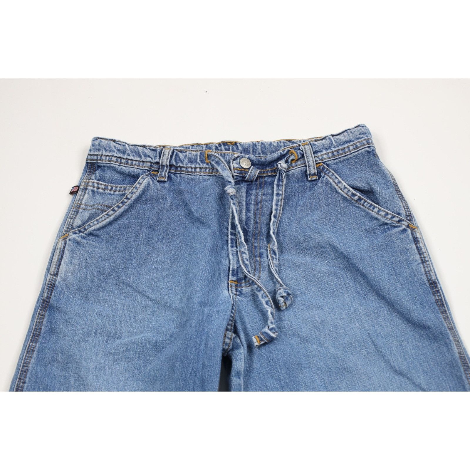 Polo Ralph Lauren Vintage 90s Ralph Lauren Faded Spell Out Wide Leg Jeans Size US 30 / EU 46 - 2 Thumbnail