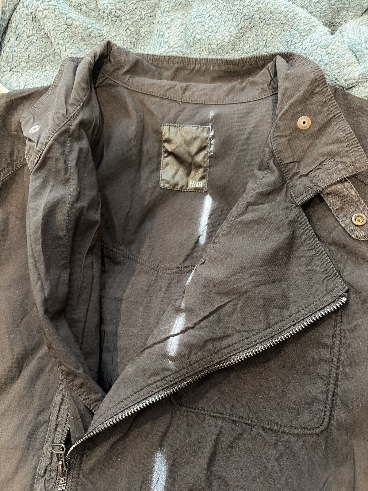 Japanese Brand Halb asymmetric biker jacket Size US M / EU 48-50 / 2 - 3 Thumbnail