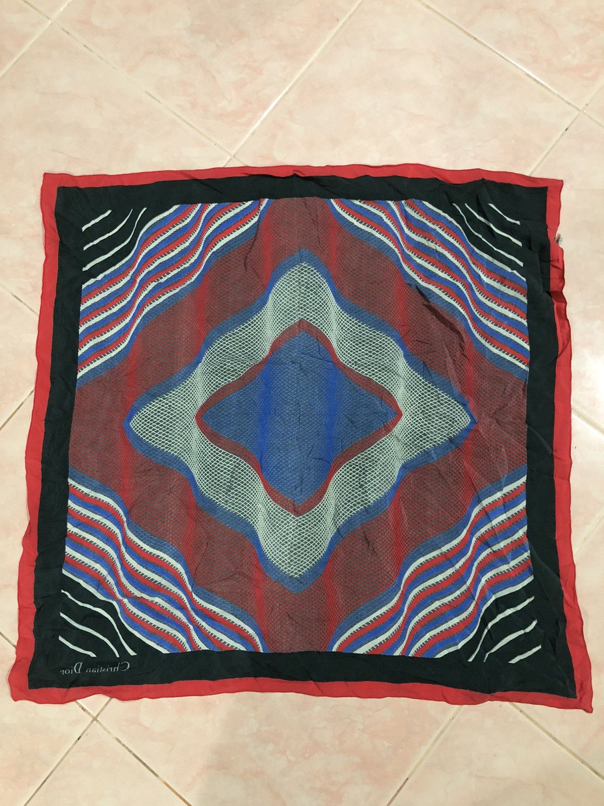Christian Dior Monsieur × Dior Christian Dior Silk Scarf Size ONE SIZE - 3 Thumbnail