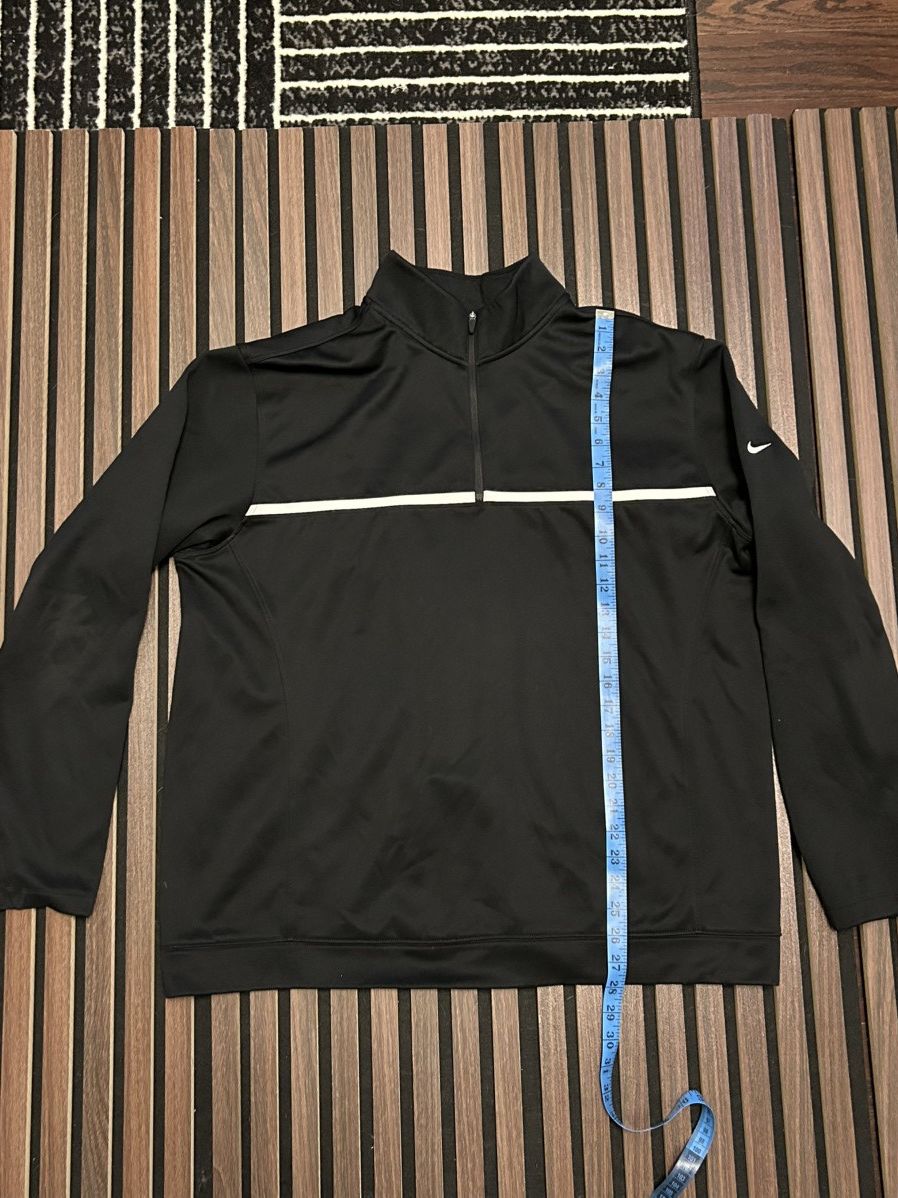 Nike Vintage Black Nike Golf Quarterzip Size US XL / EU 56 / 4 - 1 Thumbnail