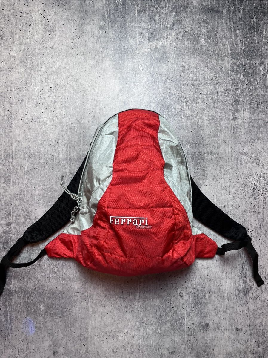 Ferrari × Vintage Ferrari Gear Backpack Red/Silver Size ONE SIZE - 1 Thumbnail