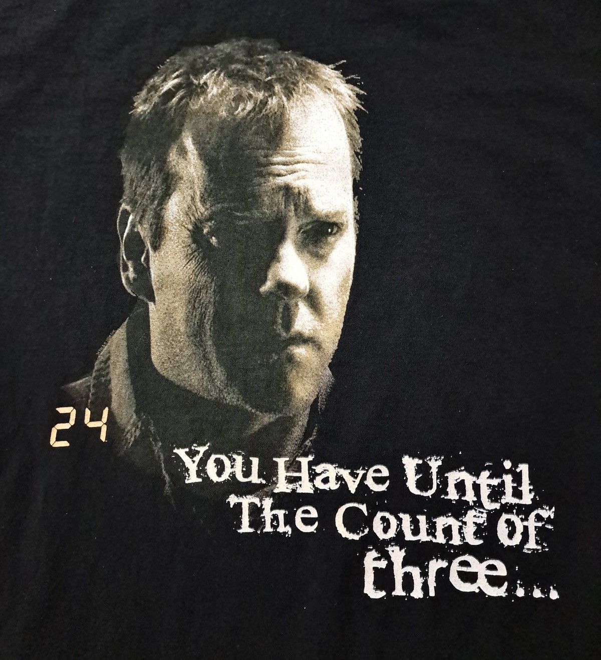 Vintage TWENTY FOUR x JACK BAUER x TV Series x Vintage T-Shirt Size US L / EU 52-54 / 3 - 2 Thumbnail