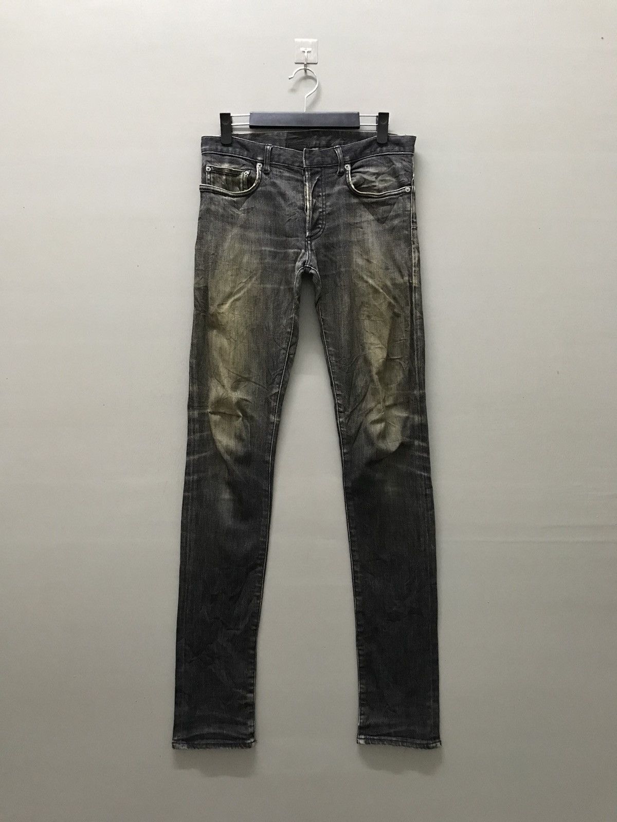 image of Dior Homme Hedi Slimane Denim Pants in Black, Men's (Size 31)