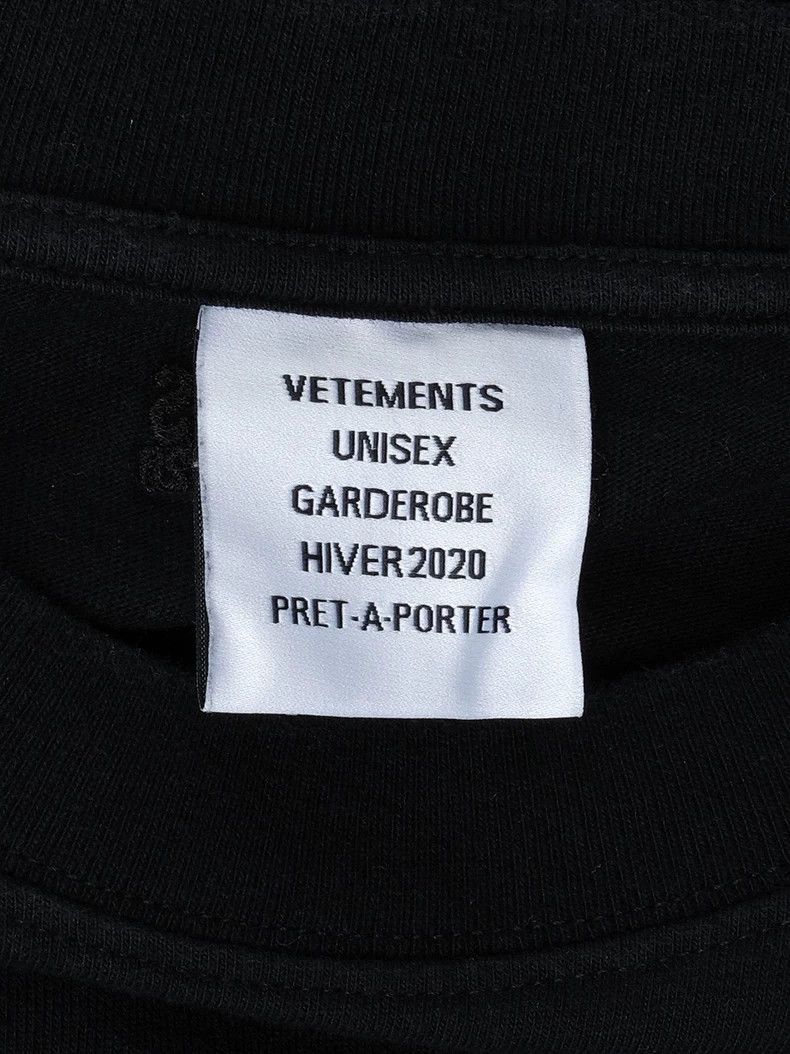 Vetements Vetements Extra Large Logo Printed T-Shirt Size US S / EU 44-46 / 1 - 6 Thumbnail