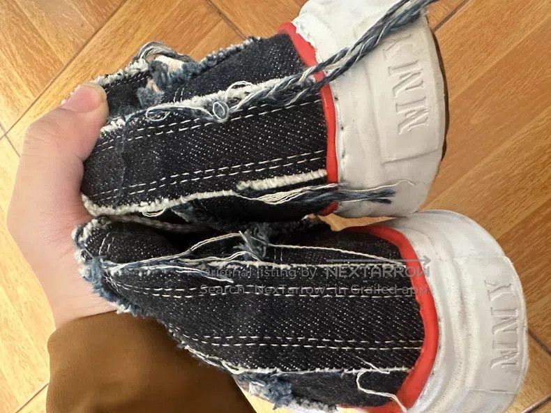 Nigel Cabourn Nigel Cabourn High bank dissolved canvas shoes washed with Size US 8 / EU 41 - 5 Thumbnail