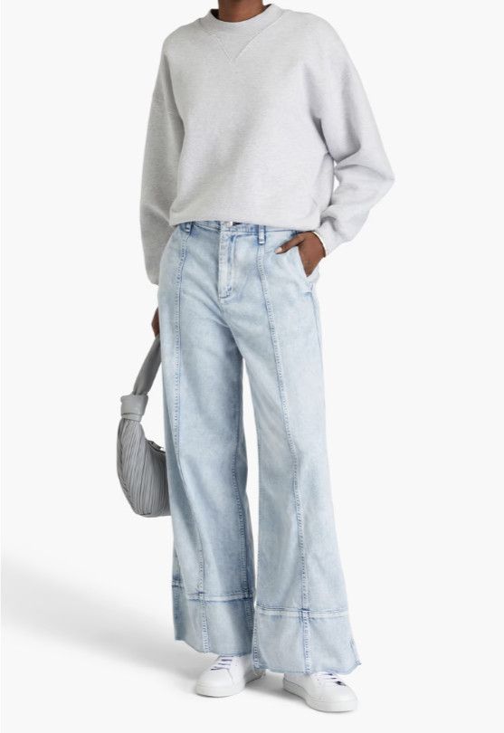 Rag & Bone Rag & Bone Featherweight Arianna Palazzo Jeans in Aliah 23 Size 23" - 1 Thumbnail