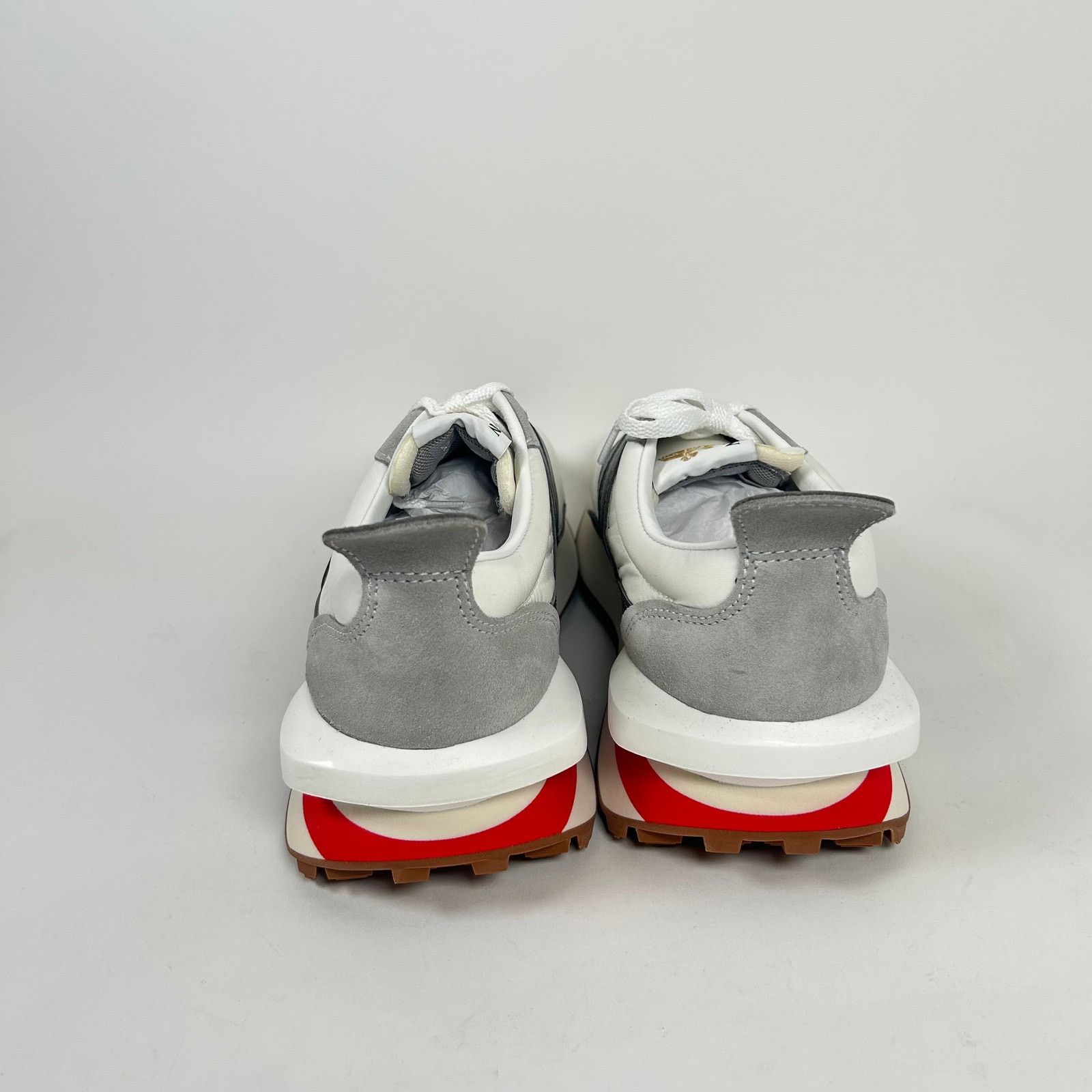 Lanvin Lanvin White/Red Nylon BumpR Sneaker Size 45 Size US 12 / EU 45 - 3 Thumbnail