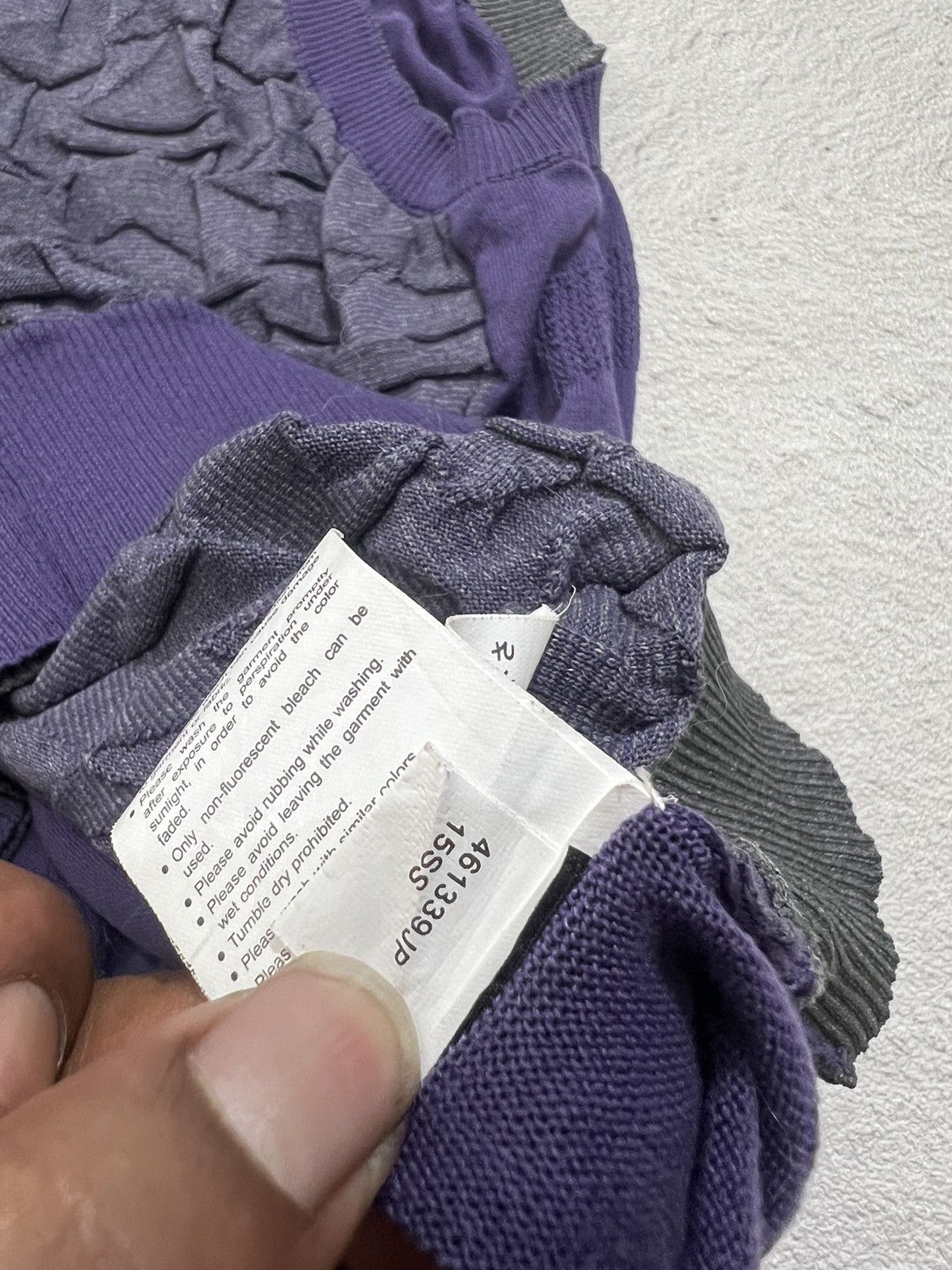 Junya Watanabe 2000s Oakley Software Ruched Pattern Knitwear y2k Lgb Ifsix Size US M / EU 48-50 / 2 - 11 Thumbnail
