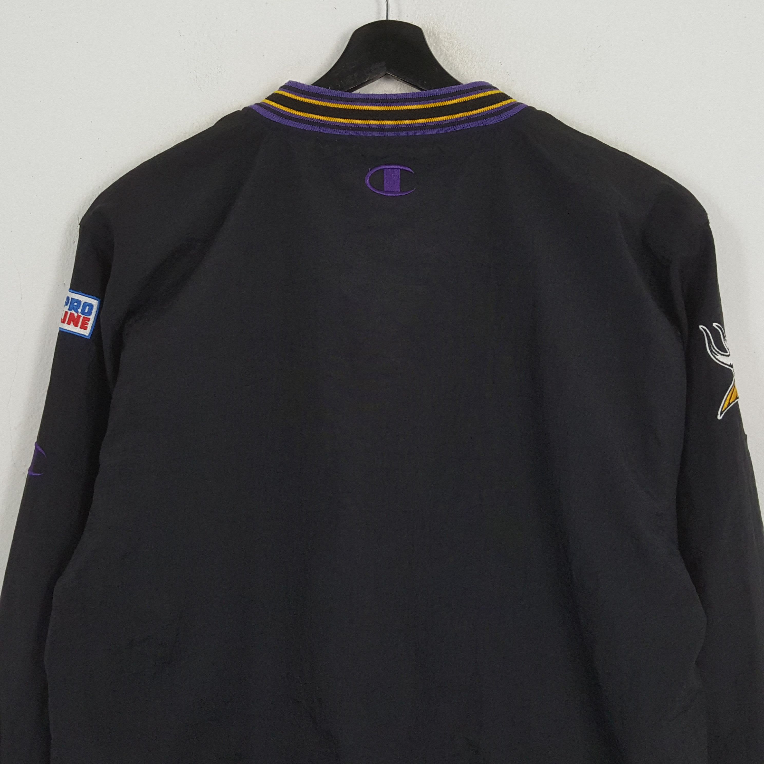 Champion × NFL × Vintage MINNESOTA VIKINGS NFL Team Sports Sweatshirt Size US XL / EU 56 / 4 - 4 Thumbnail