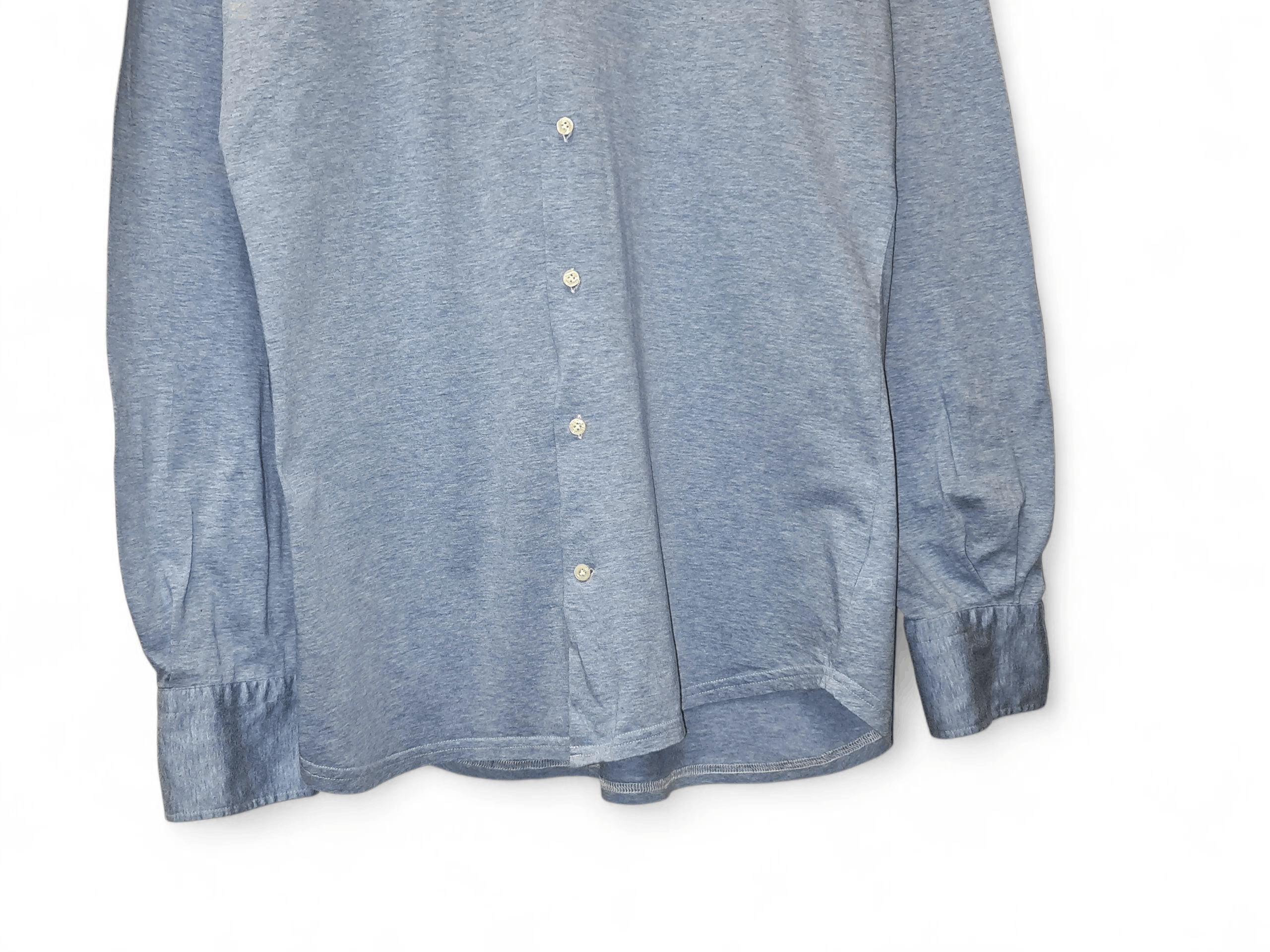 Suitsupply Suitsupply Soft Shirt Blue Size US M / EU 48-50 / 2 - 3 Thumbnail