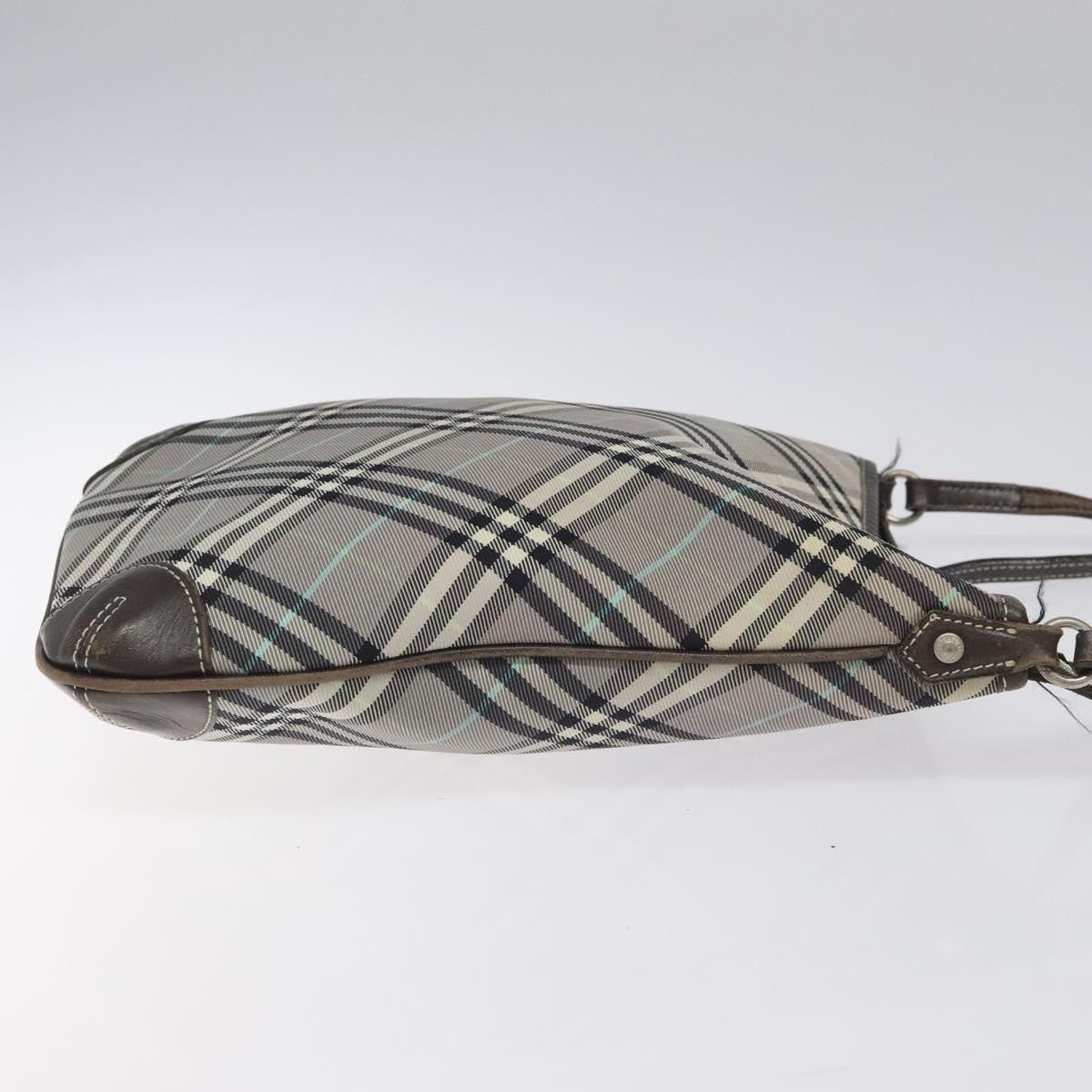 Burberry Burberry Nova Check Blue Label Shoulder Bag Nylon Gray Size ONE SIZE - 3 Thumbnail