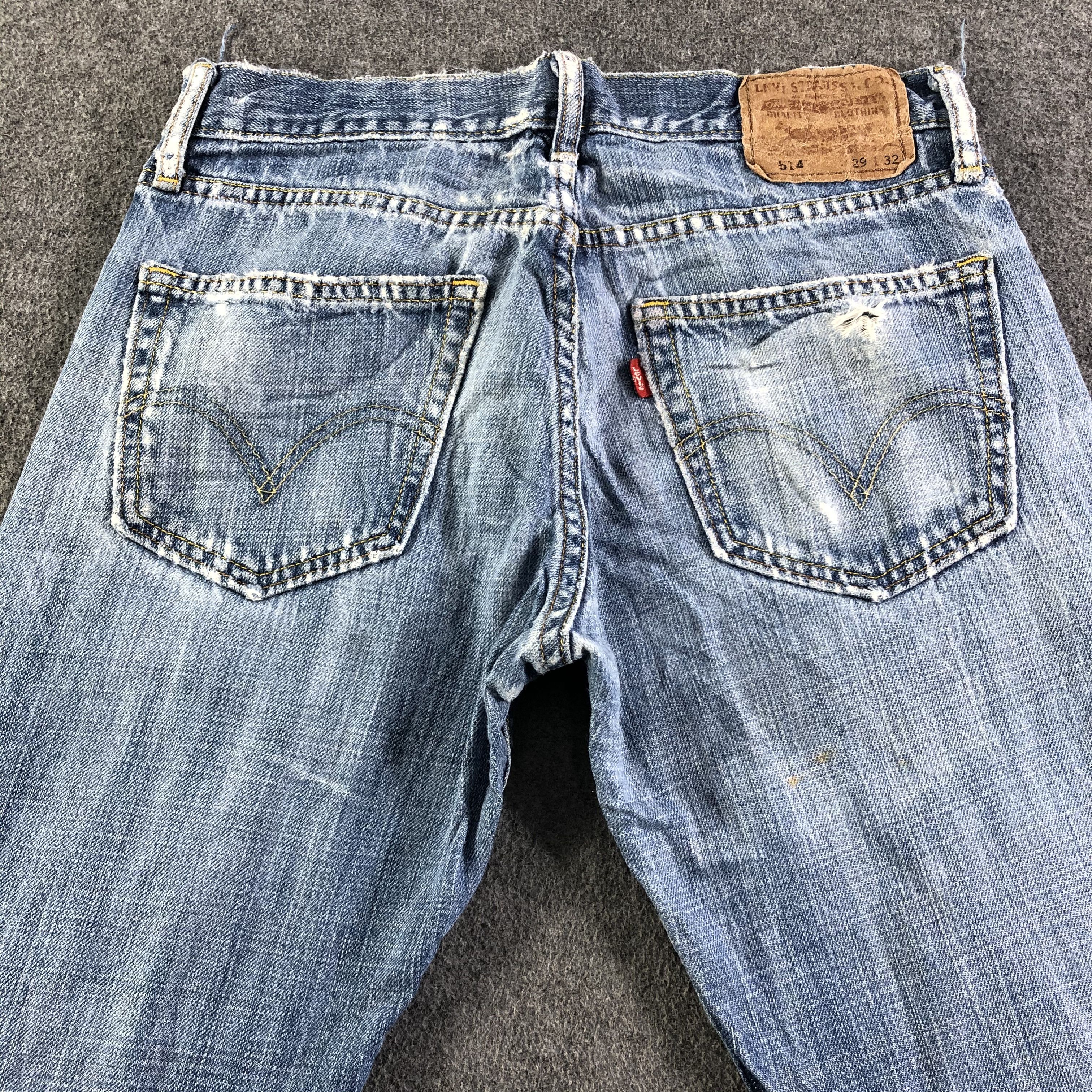 Levi's Vintage Blue Wash Levis 514 Jeans-J3146 Size US 31 - 4 Thumbnail