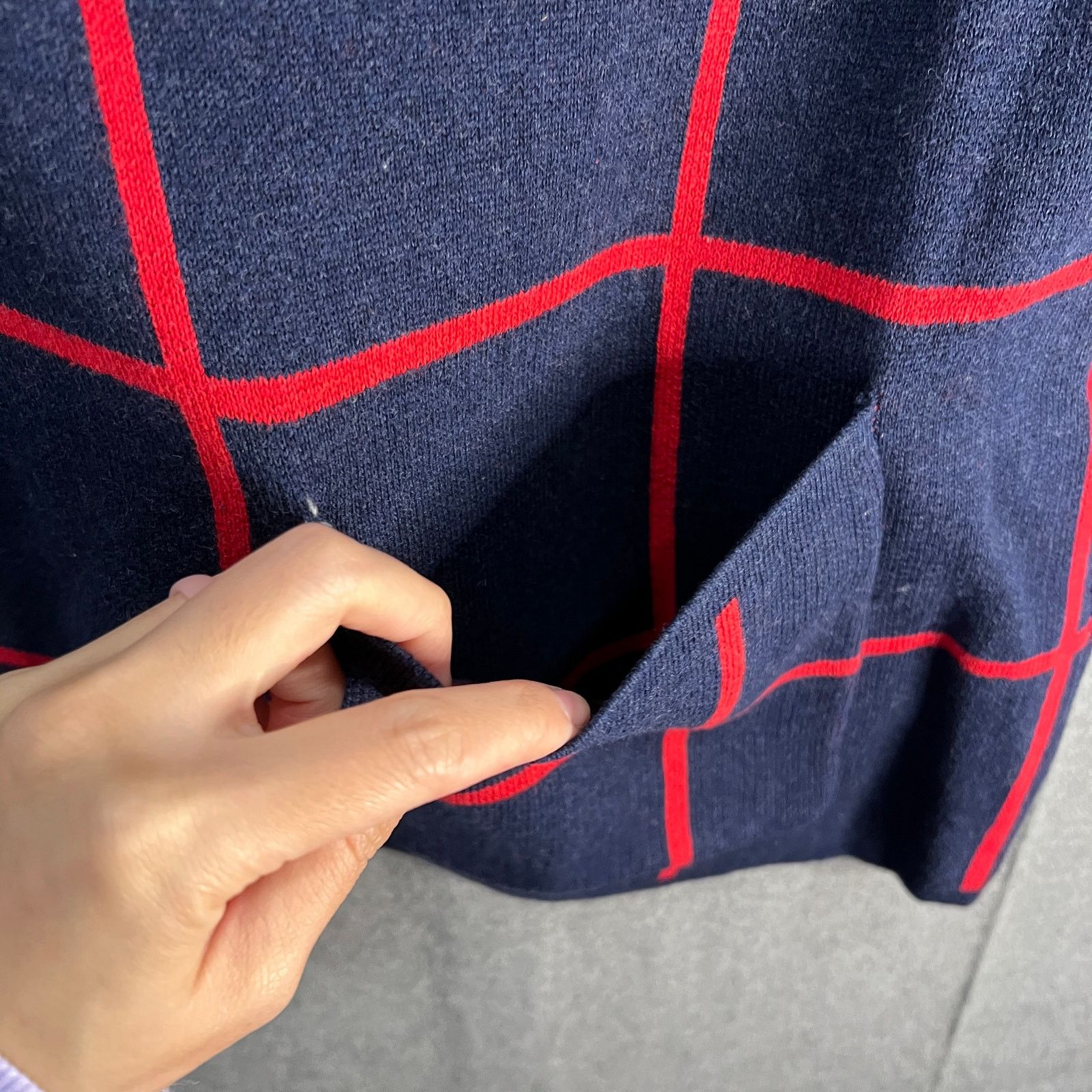 Other Denim & Co. Jacquard One Button Sweater Coat Size XL / US 12-14 / IT 48-50 - 11 Thumbnail