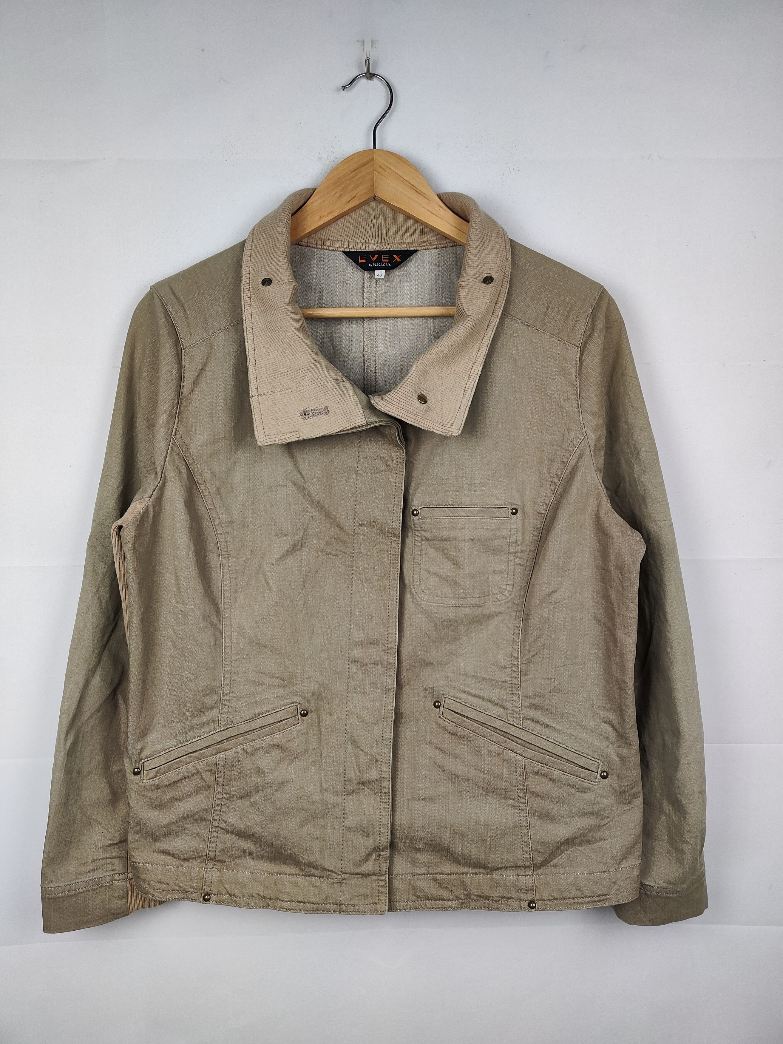 Krizia Evex by Krizia Cotton Jacket Size M / US 6-8 / IT 42-44 - 1 Thumbnail