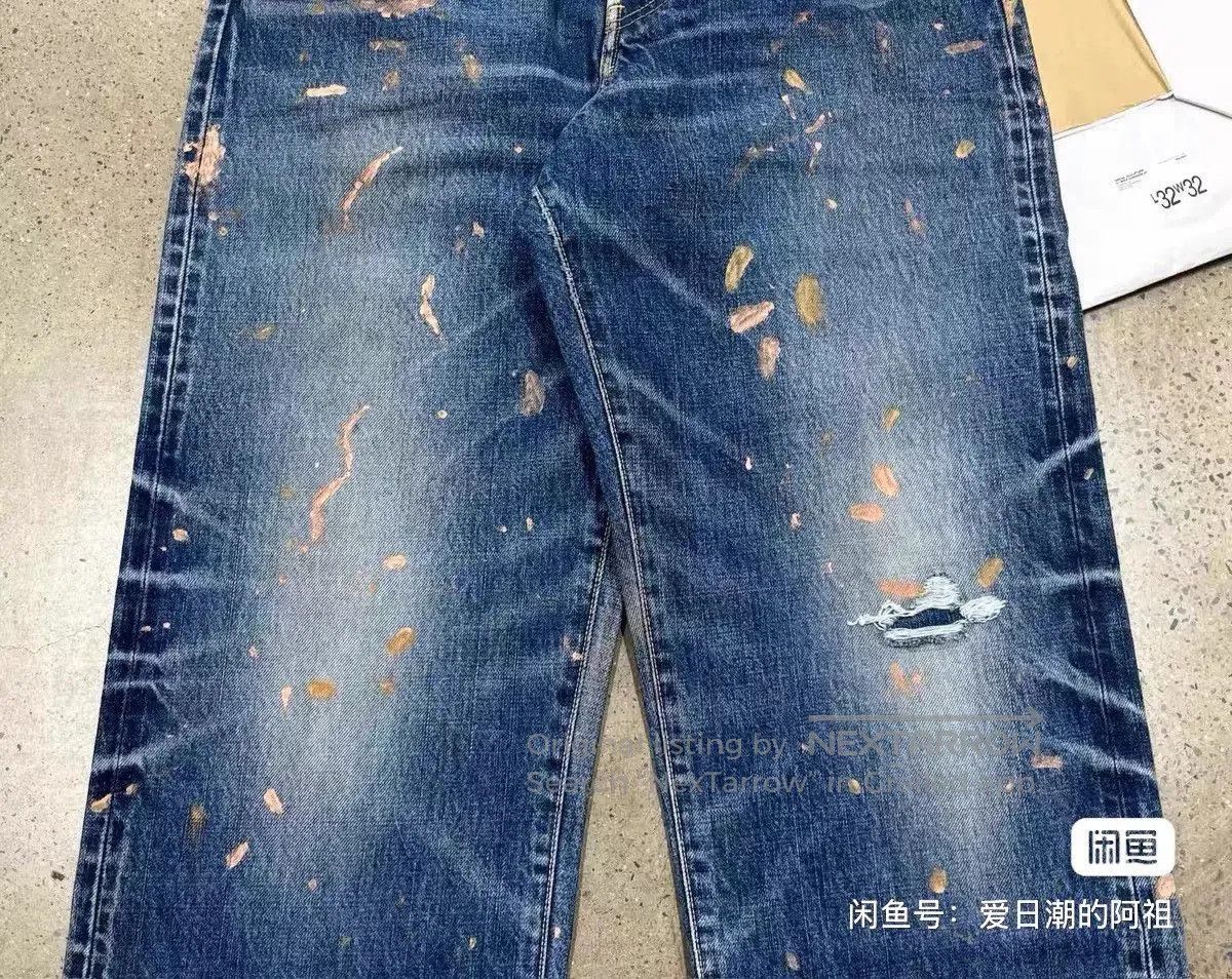 Visvim Visvim Social Sculpture Wide Damaged Jeans. Size US 32 / EU 48 - 5 Thumbnail