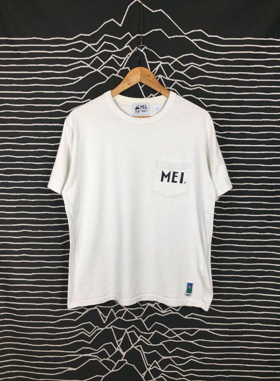 Japanese Brand × Vintage MEI Huntington Beach California Pocket Tee Size US L / EU 52-54 / 3 - 1 Thumbnail