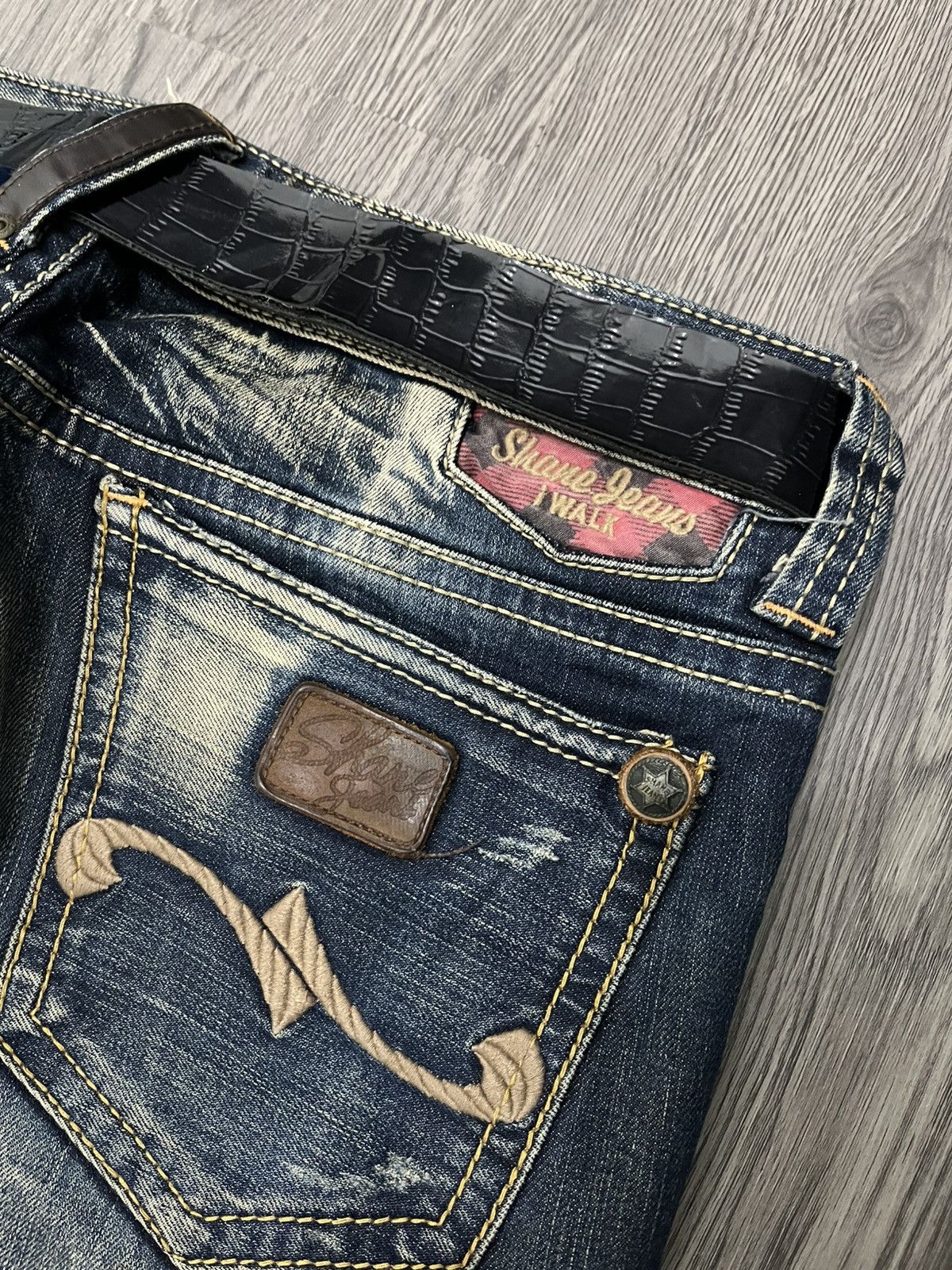 Japanese Brand 🐉Shane i walk jeans 🐉 Size US 32 / EU 48 - 12 Thumbnail