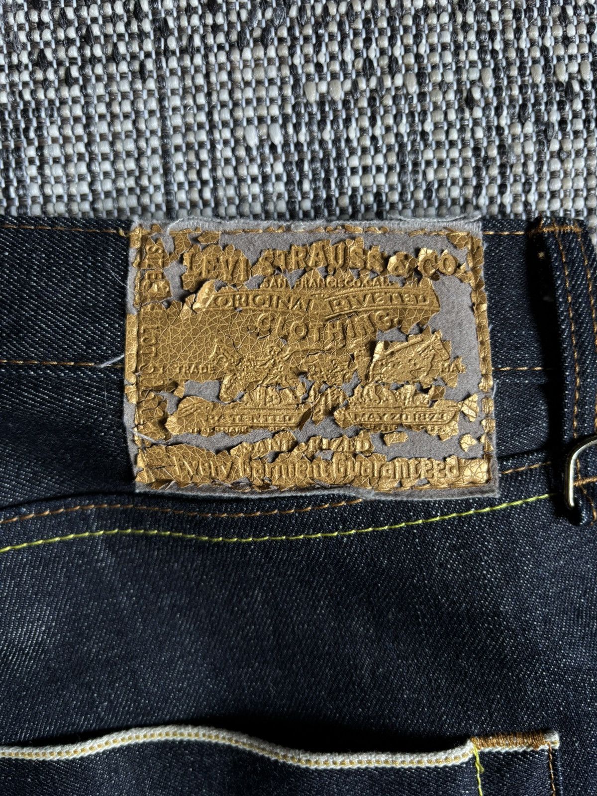 Fragment Design × Levi's Levi’s x Fragment Design Selvedge Denim Hiroshi Fujiwara Size US 34 / EU 50 - 4 Thumbnail