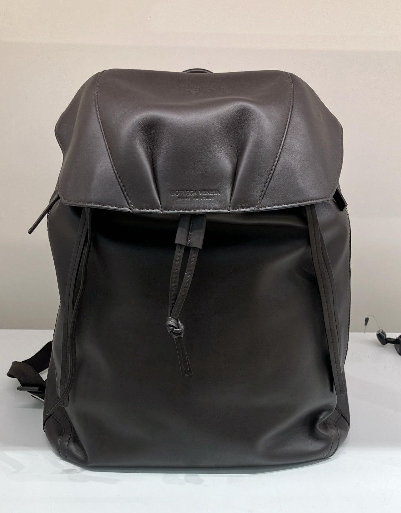 Bottega Veneta Ryder Leather Backpack Size ONE SIZE - 2 Thumbnail