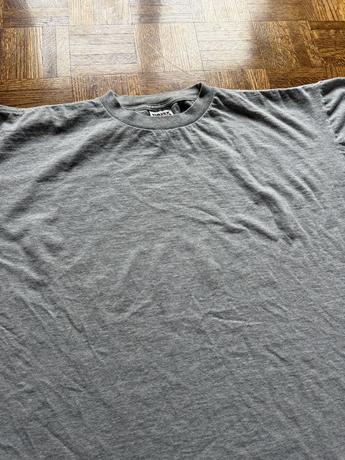 Tultex Vintage 90s Tultex Boxy Blank Tee Size US XXL / EU 58 / 5 - 4 Thumbnail