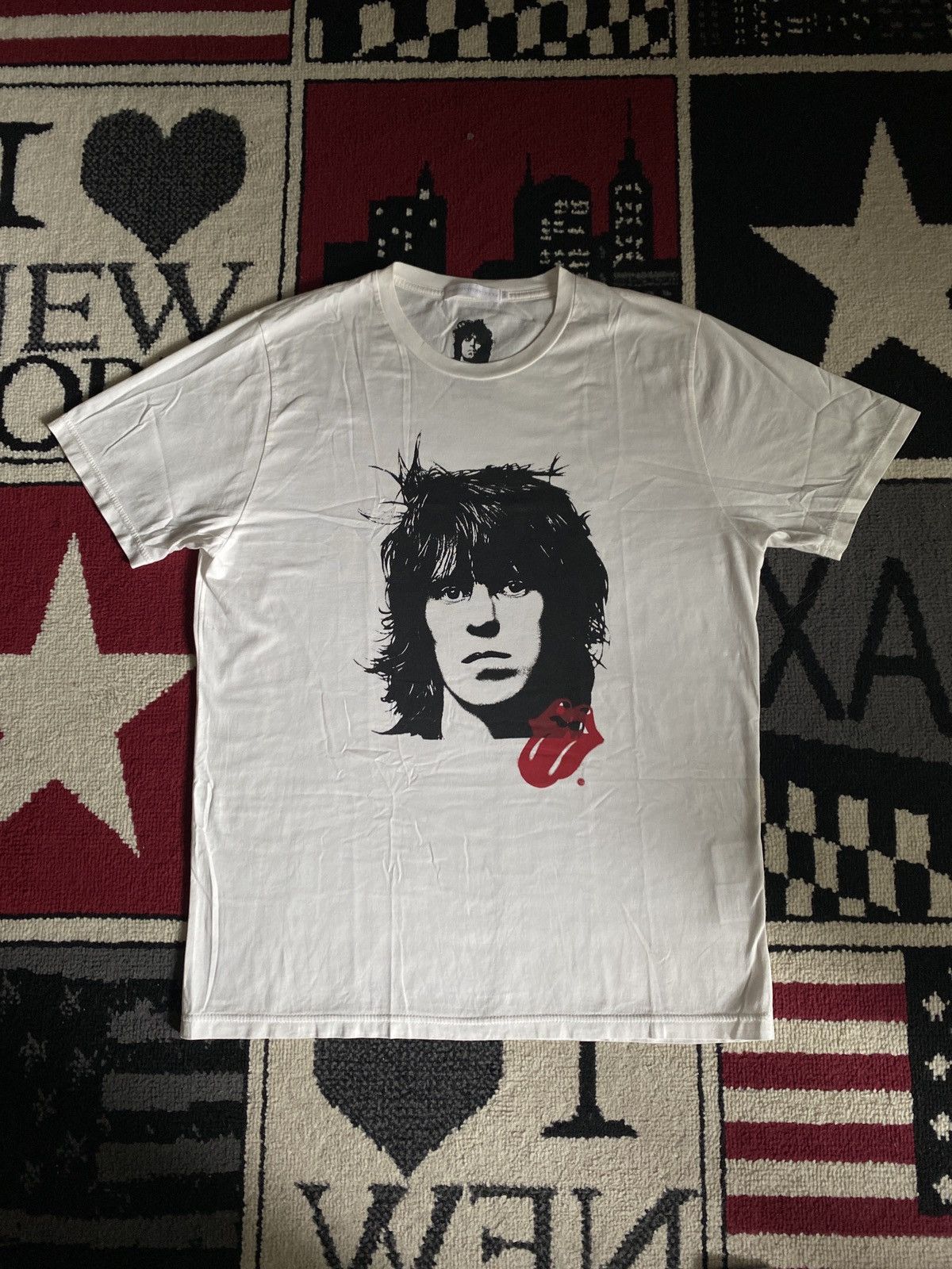 HYSTERIC GLAMOUR Keith Richards XXXTシャツ Hysteric Glamour × Japanese Brand × Streetwear Hysteric glamour