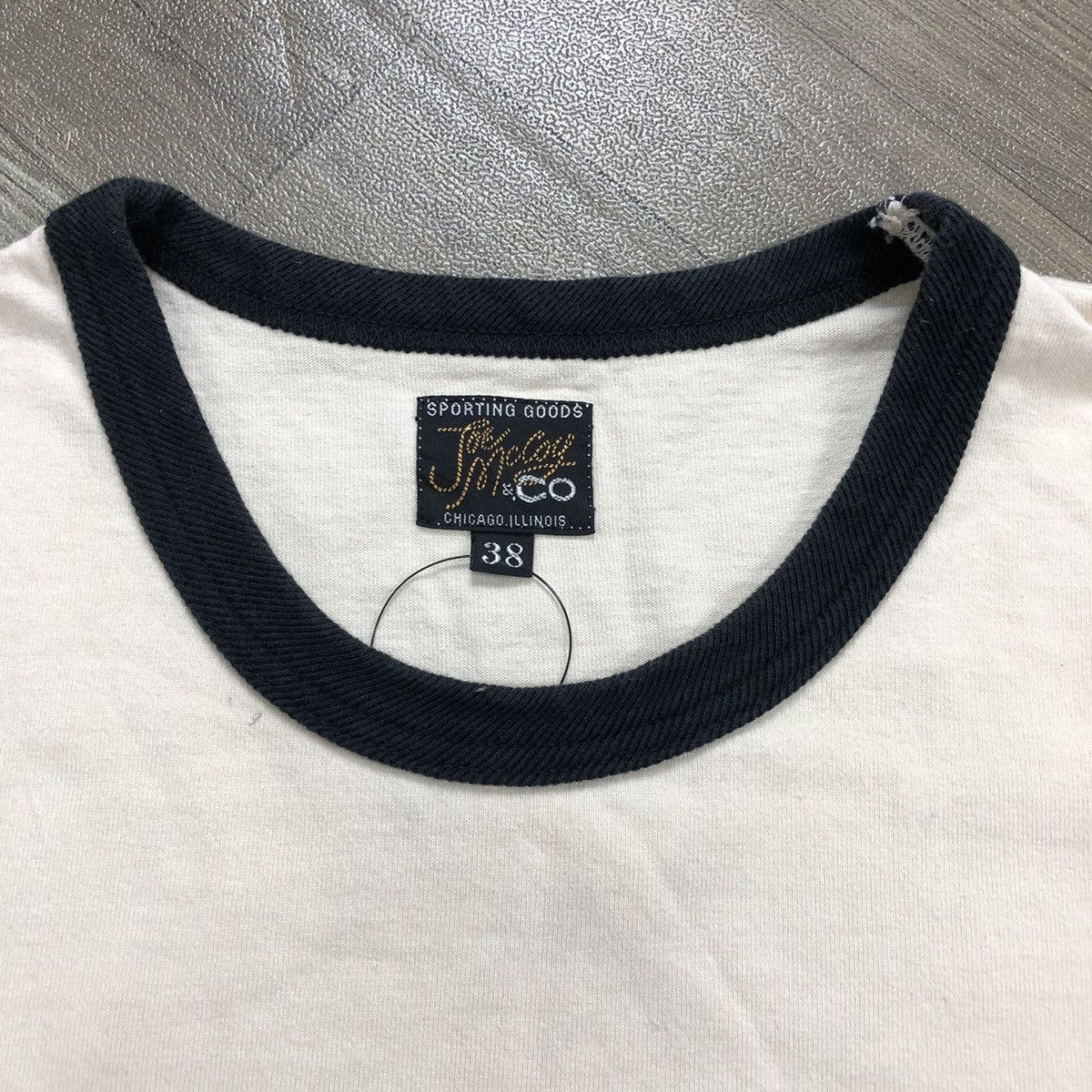 The Real McCoy's × Vintage Vintage The Real Mccoy's Stewart Spedometer Ringer Tee Size US M / EU 48-50 / 2 - 10 Thumbnail