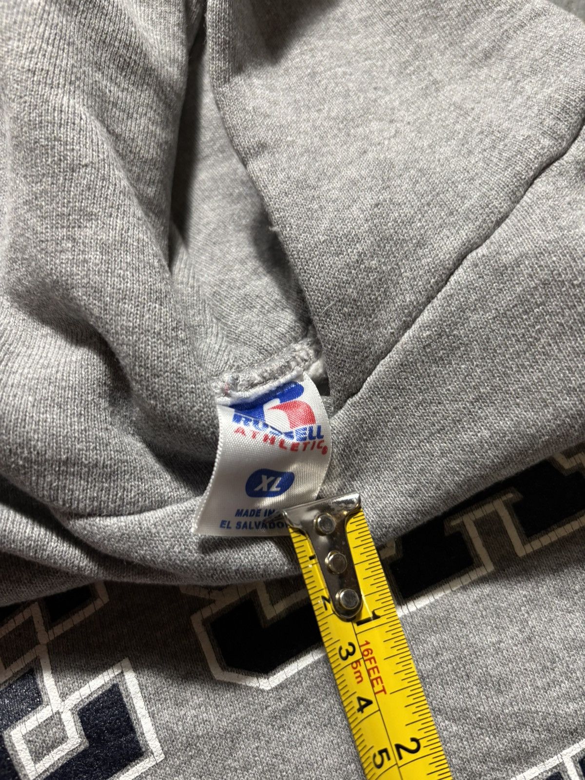 Russell Athletic × Vintage Grey De Sales Russell athletic hoodie sweatshirt Size US L / EU 52-54 / 3 - 4 Thumbnail