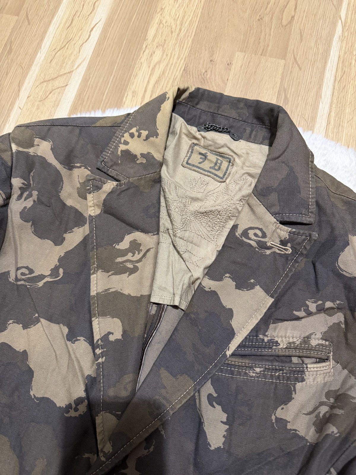 Diesel Diesel blazer camouflage jacket archive yyymamoto punk rare Size US M / EU 48-50 / 2 - 5 Thumbnail