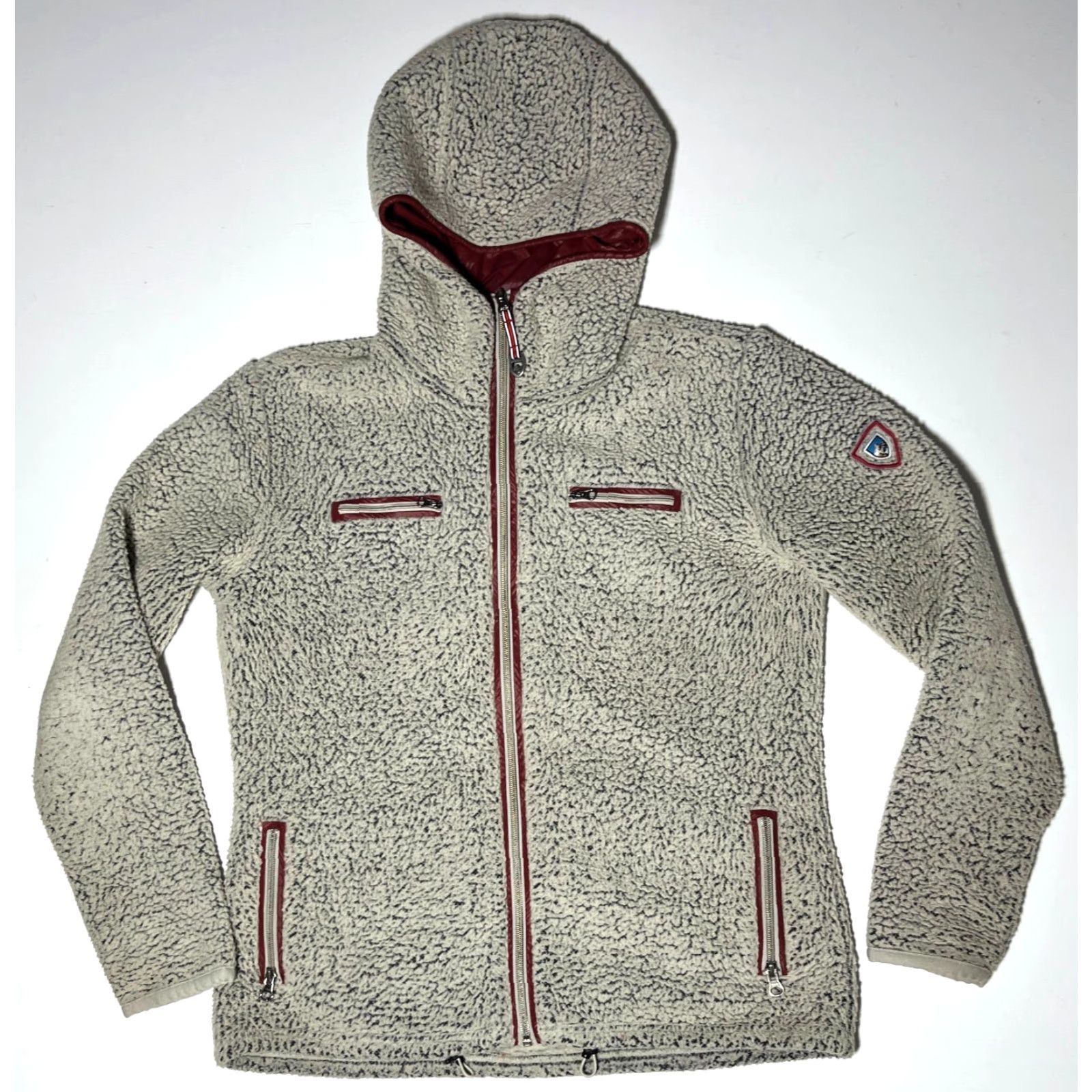 Vintage Women's Kuhl Skata Sherpa Hoodie Jacket Full Zip Sz L Size L / US 10 / IT 46 - 3 Thumbnail