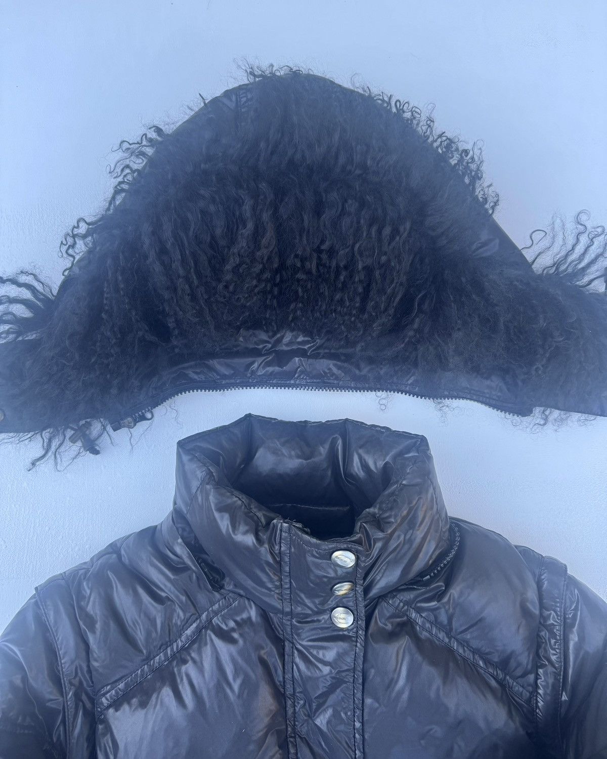 Roberto Cavalli Roberto Cavalli Faux Fur Puffer Jacket Size US S / EU 44-46 / 1 - 5 Thumbnail