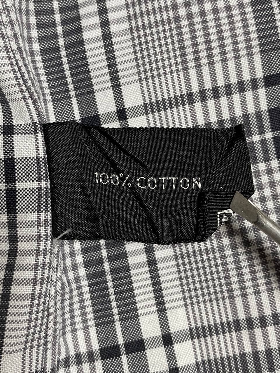 Tom Ford Tom Ford Classic Casual Check Grey Shirt Size US M / EU 48-50 / 2 - 8 Thumbnail