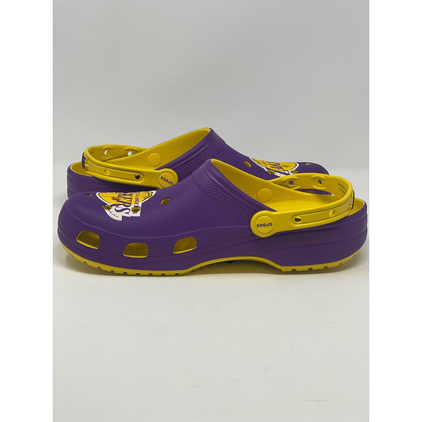 Crocs CROCS NBA Los Angeles Lakers Classic Clogs NEW Men’s Size 10 Size US 10 / EU 43 - 9 Thumbnail
