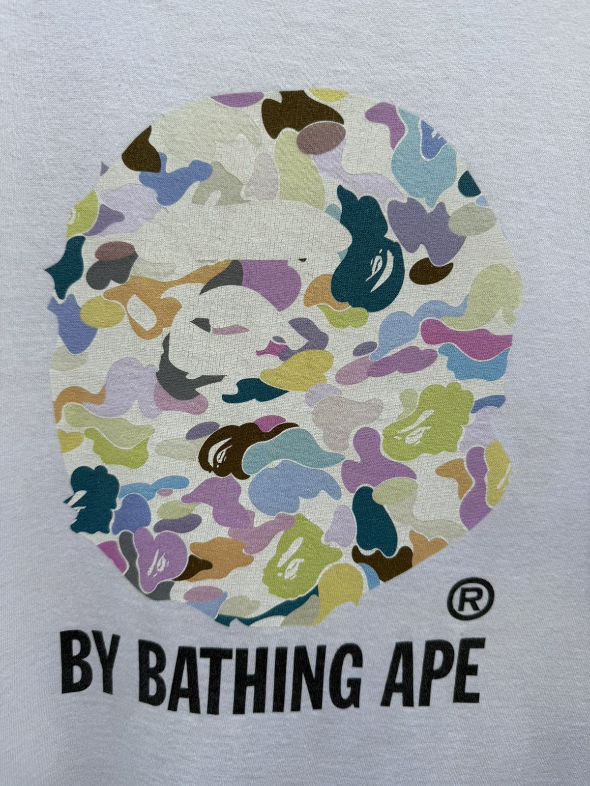 Bape VTG RARE Early 2000s BAPE Bighead Candy Camo Nigo Era L Tee Size US L / EU 52-54 / 3 - 5 Thumbnail