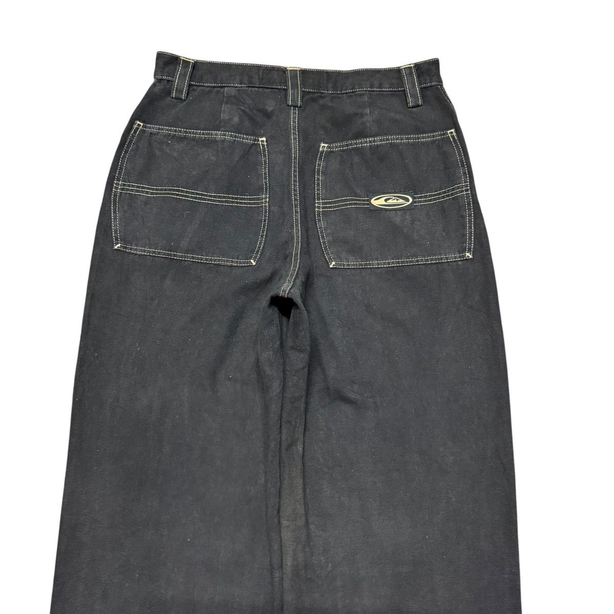 Quiksilver Vintage Quiksilver Denim Baggy Skater Pants Size US 31 - 10 Thumbnail