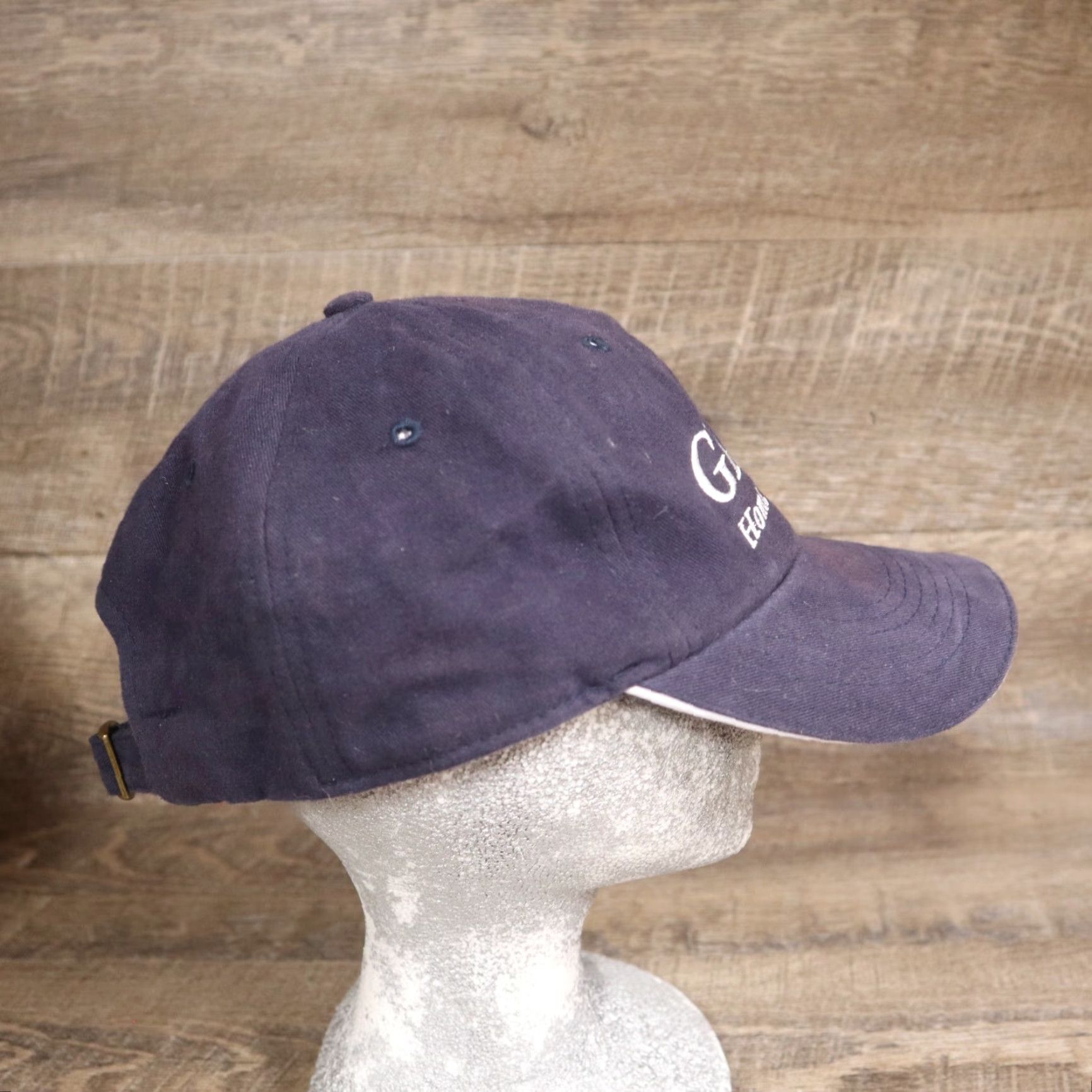 Vintage VINTAGE Grand Home Furnishings Baseball Cap Hat Women's Adjustable White Cotton Robertson Hat Size ONE SIZE - 3 Thumbnail