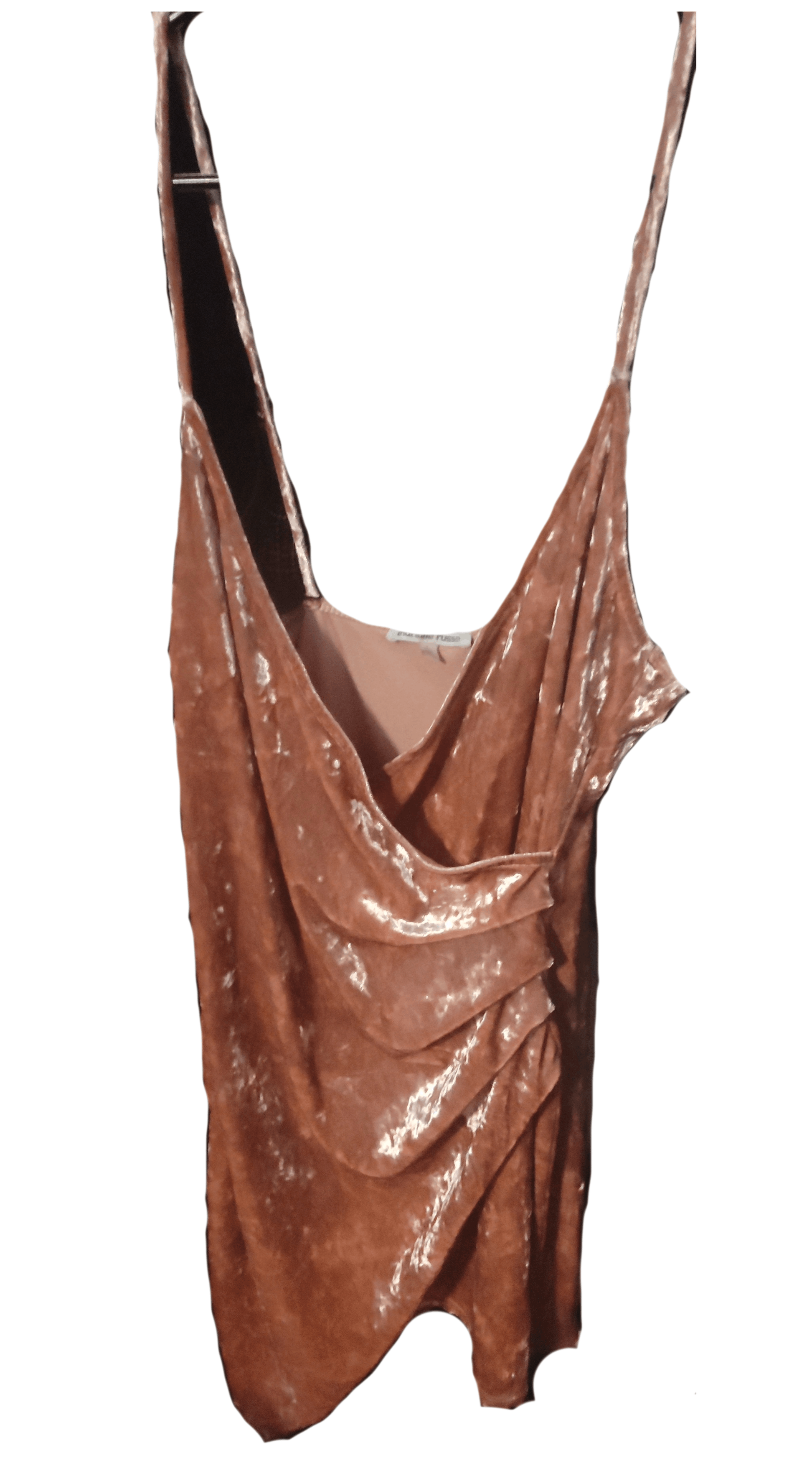 Other Charlotte Russo Pink Velvet Mini Dress Size L Size L / US 10 / IT 46 - 1 Preview