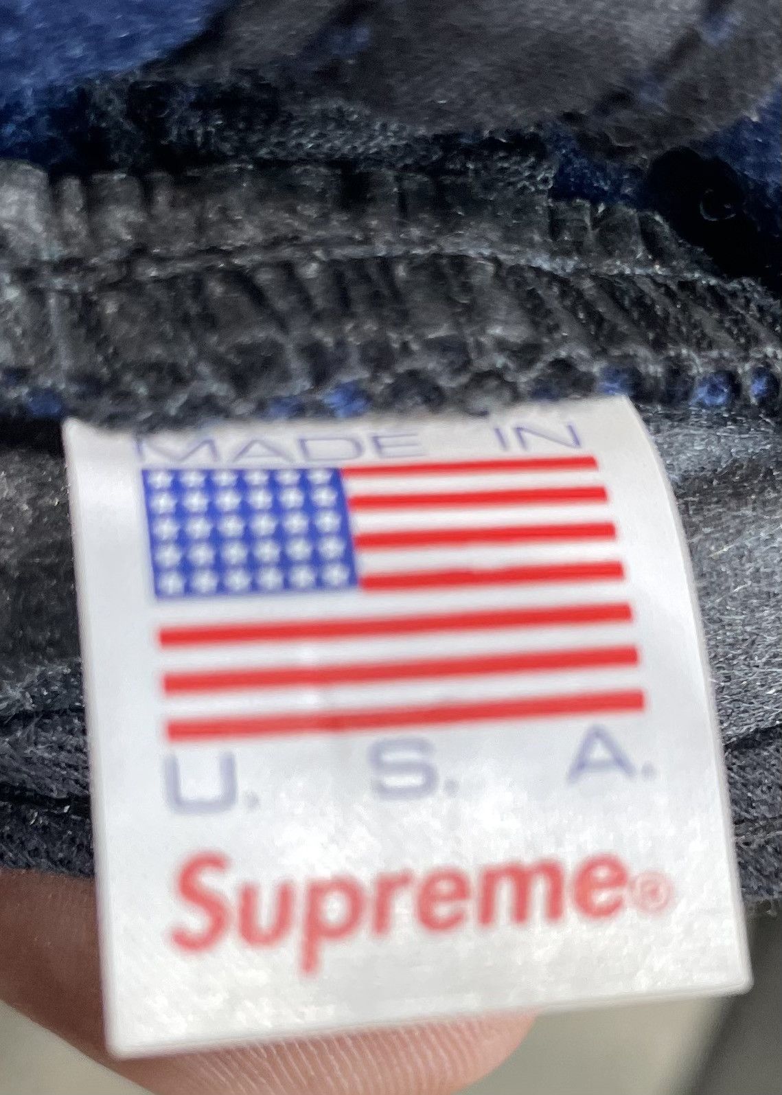 Supreme Supreme Cordura S Logo 6-Panel Size ONE SIZE - 4 Thumbnail