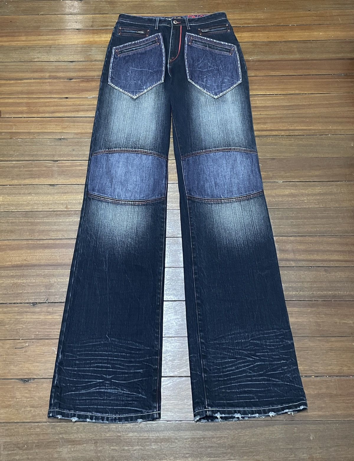Vintage Very Rare Vintage Brand Akademiks Baggy Jeans 2000s Size US 34 / EU 50 - 1 Thumbnail