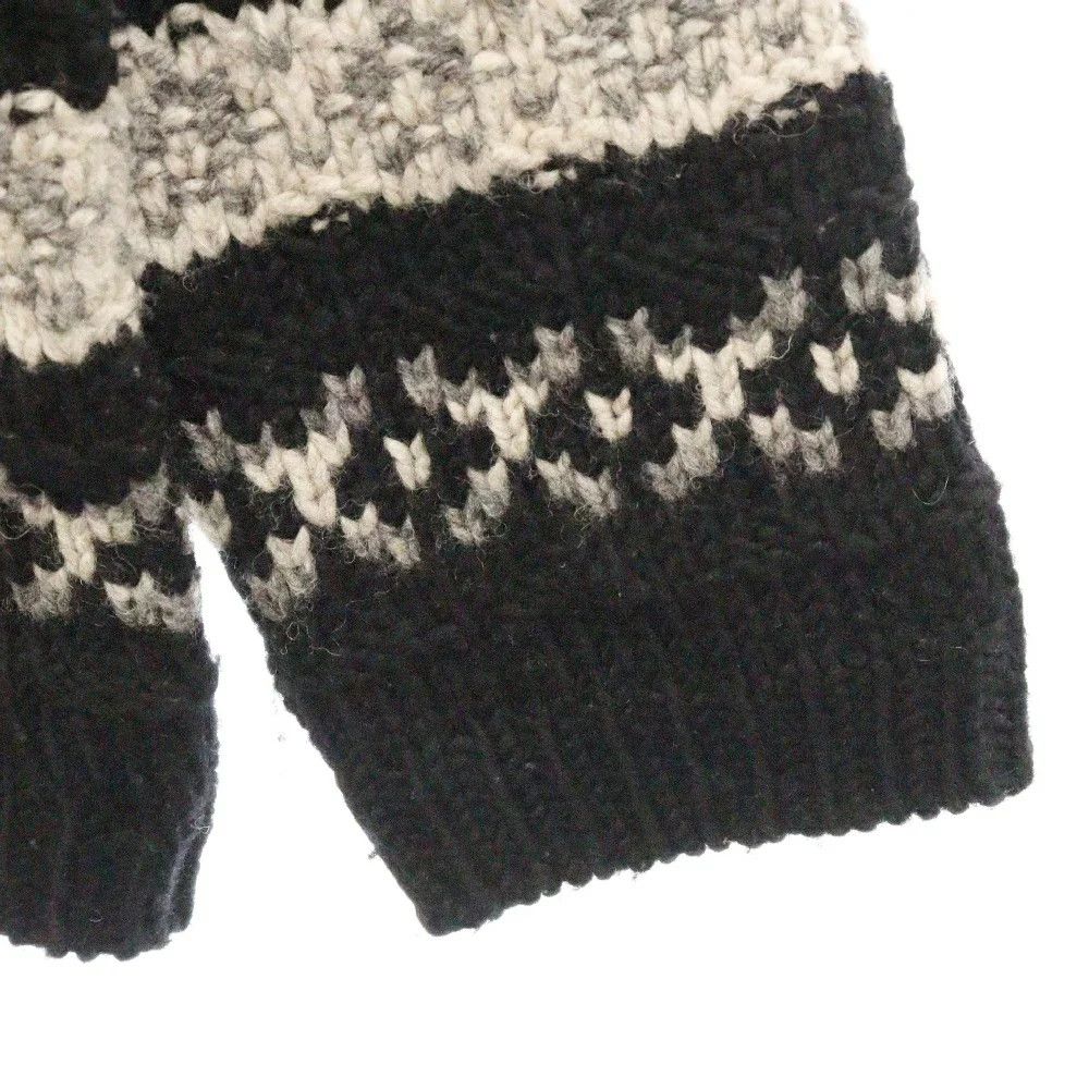 Yohji Yamamoto Yohji Yamamoto POUR HOMME PATTERN CREW NECK A KNIT Size US L / EU 52-54 / 3 - 4 Thumbnail