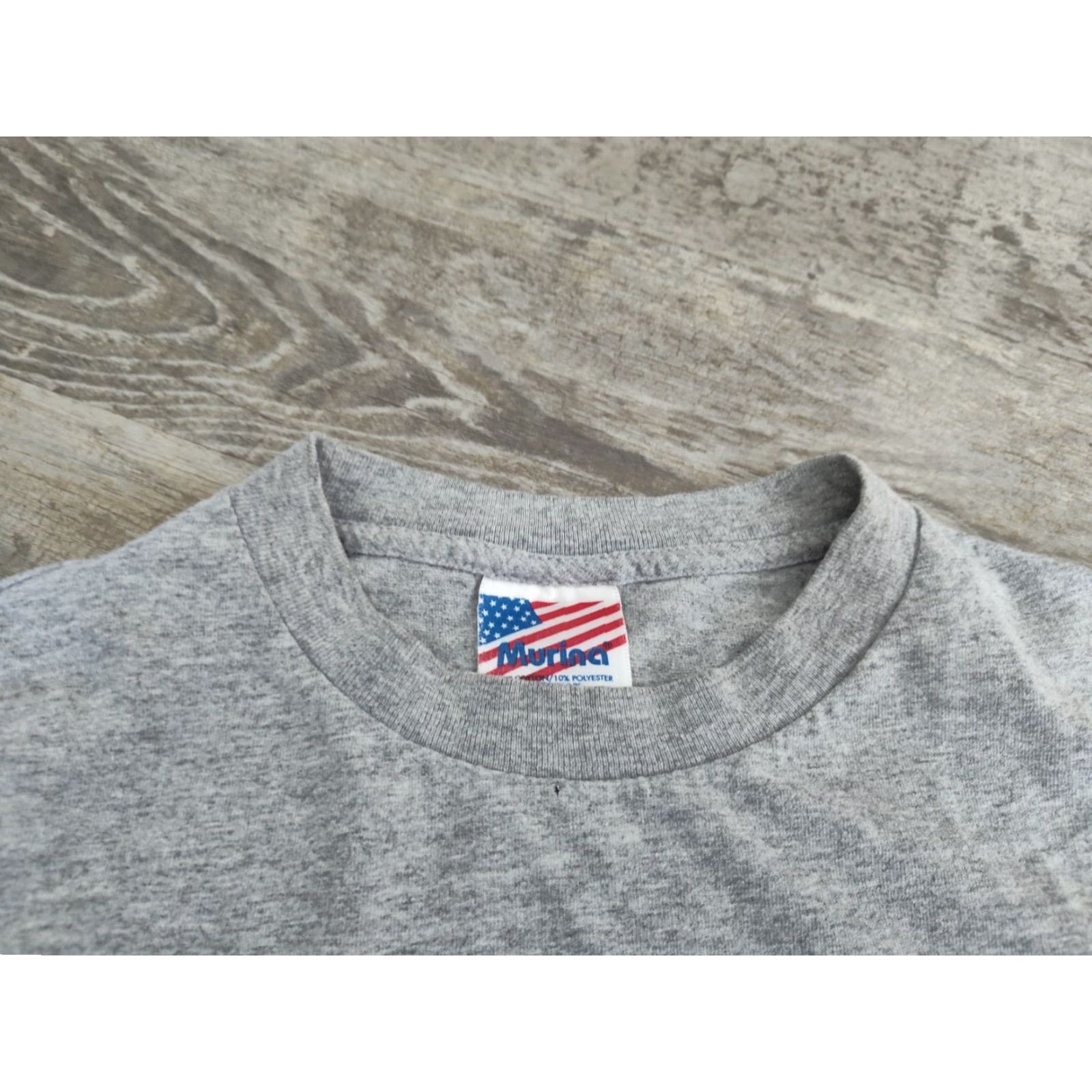 Vintage Vtg Murina Dave Matthews 2002 Spring Tour Concert T-Shirt Gray USA Made Sz M Murina Tag Size US M / EU 48-50 / 2 - 5 Thumbnail