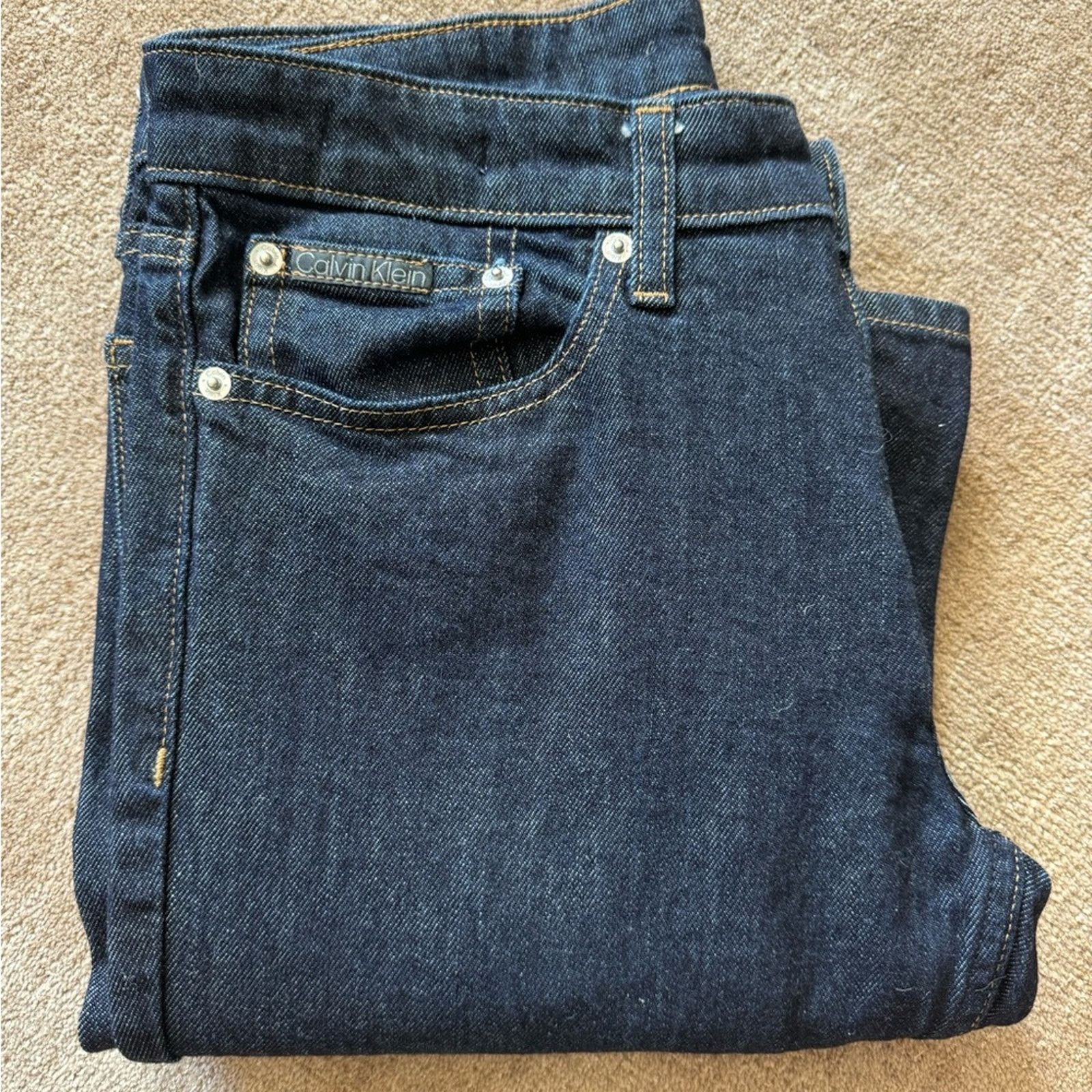 Calvin Klein Calvin Klein Slim-Fit Stretch Denim Jeans - Size 30x32 Size US 30 / EU 46 - 5 Thumbnail