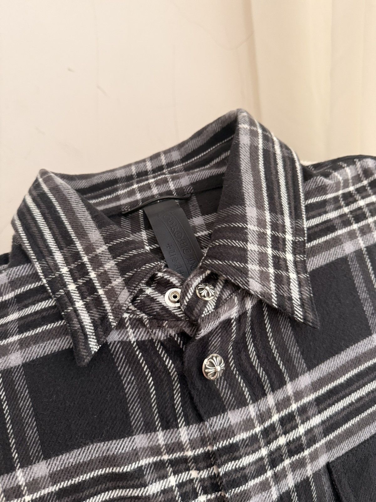 Chrome Hearts Chrome hearts flanel button Size US L / EU 52-54 / 3 - 2 Thumbnail