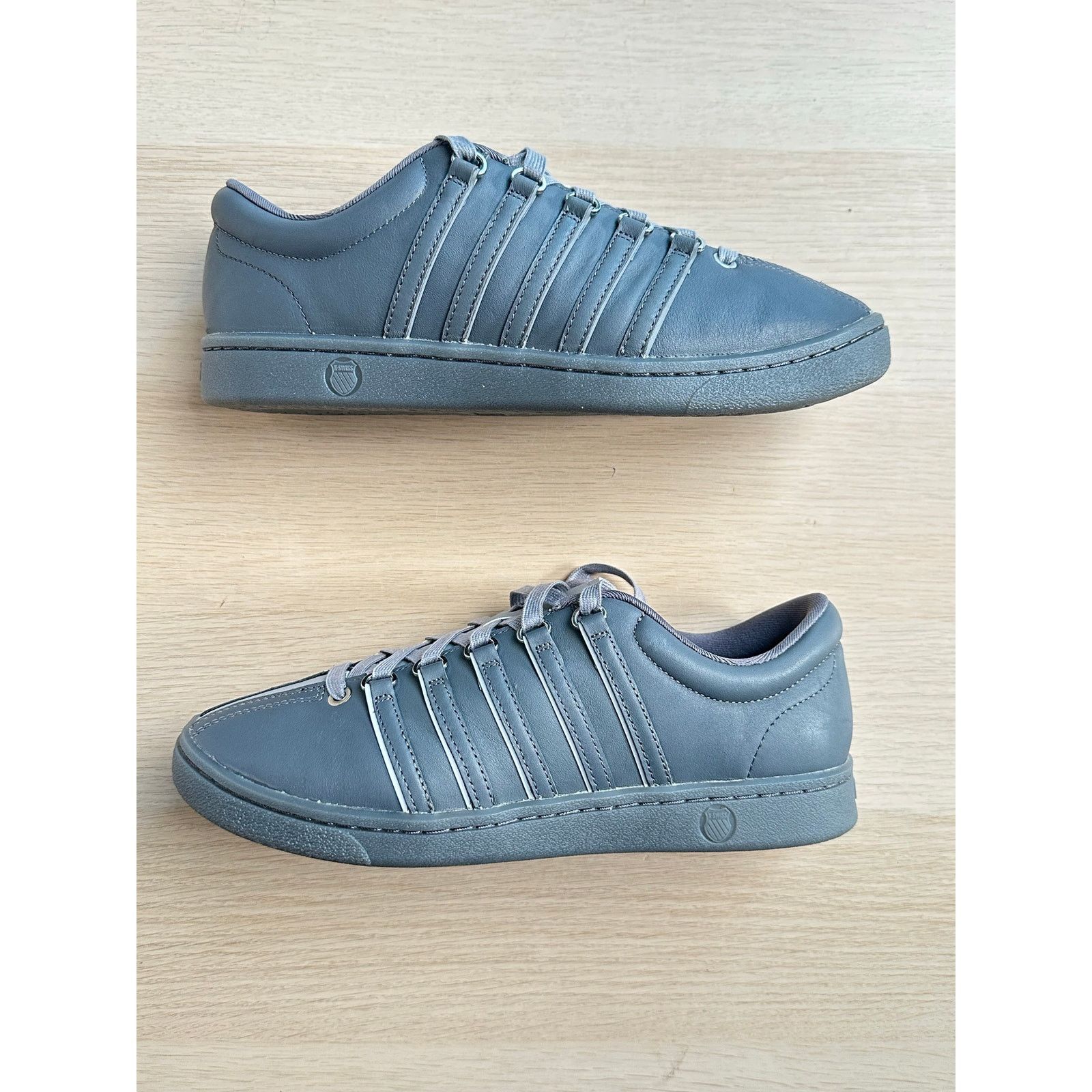 K-Swiss K-Swiss x Anwar Carrots Classic 66 NXT Grey Sneaker -Size 8M Size US 8 / EU 41 - 3 Thumbnail