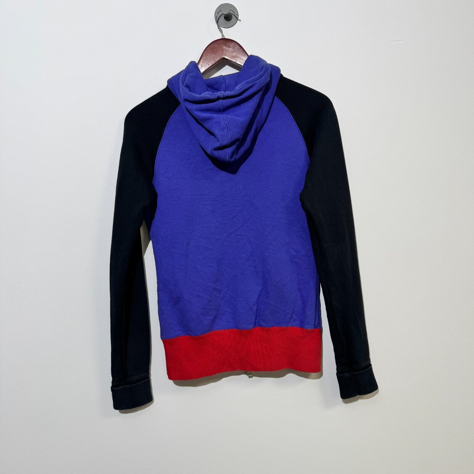 Nike Vintage Nike Unisex Purple Black Cotton Hoodie Size S Size US S / EU 44-46 / 1 - 10 Thumbnail