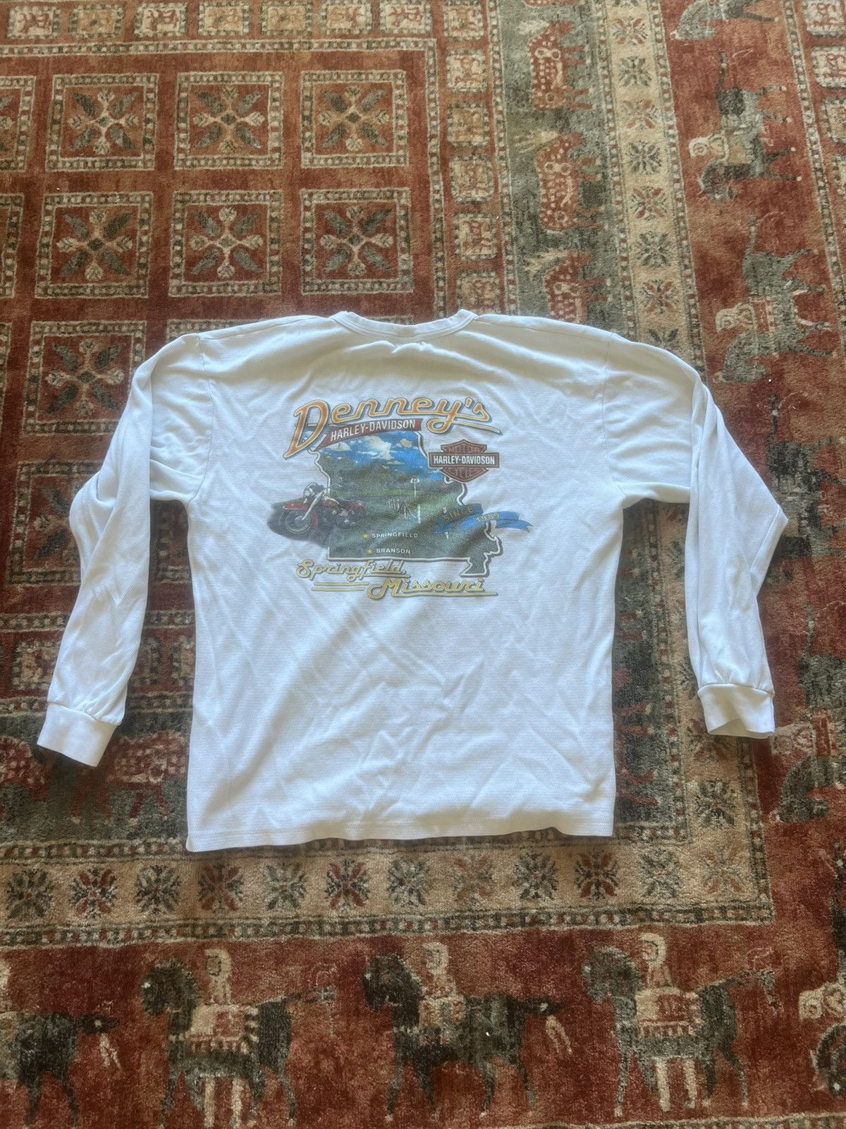 Harley Davidson × Vintage H-D MC long sleeve Size US XL / EU 56 / 4 - 5 Thumbnail
