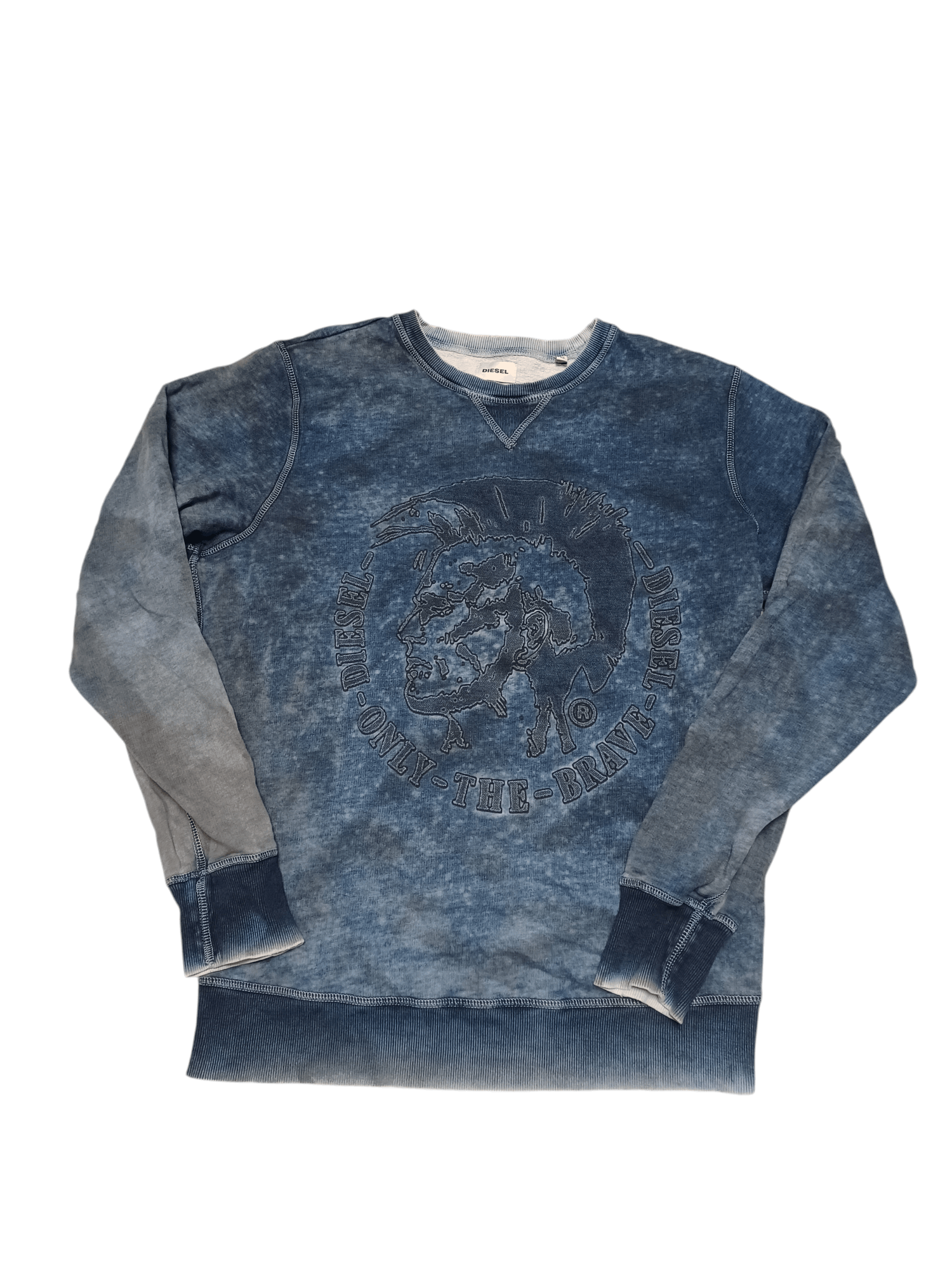 Diesel DIESEL VINTAGE AVANTGARDE BIGLOGO SWEATSHIRT Size US M / EU 48-50 / 2 - 1 Thumbnail